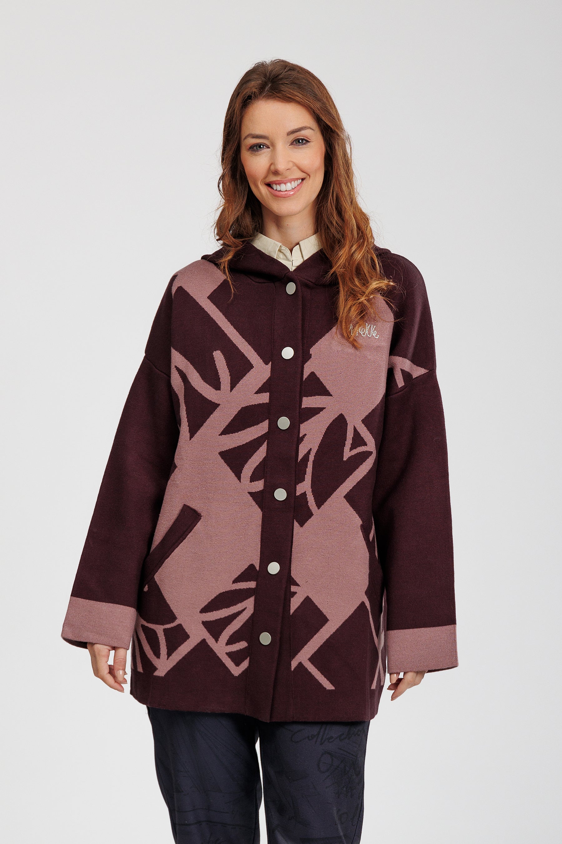 Cardigan viola