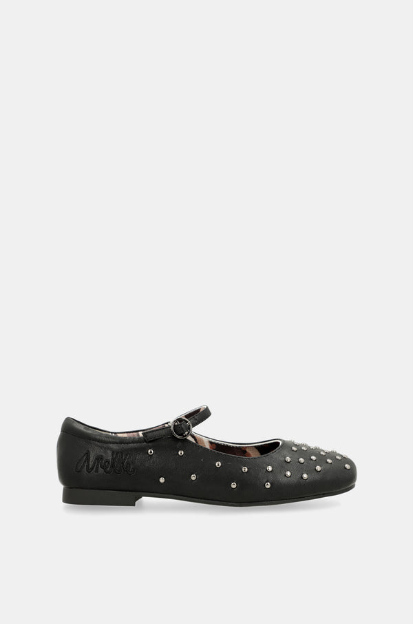 Ballerine ornamenti nero