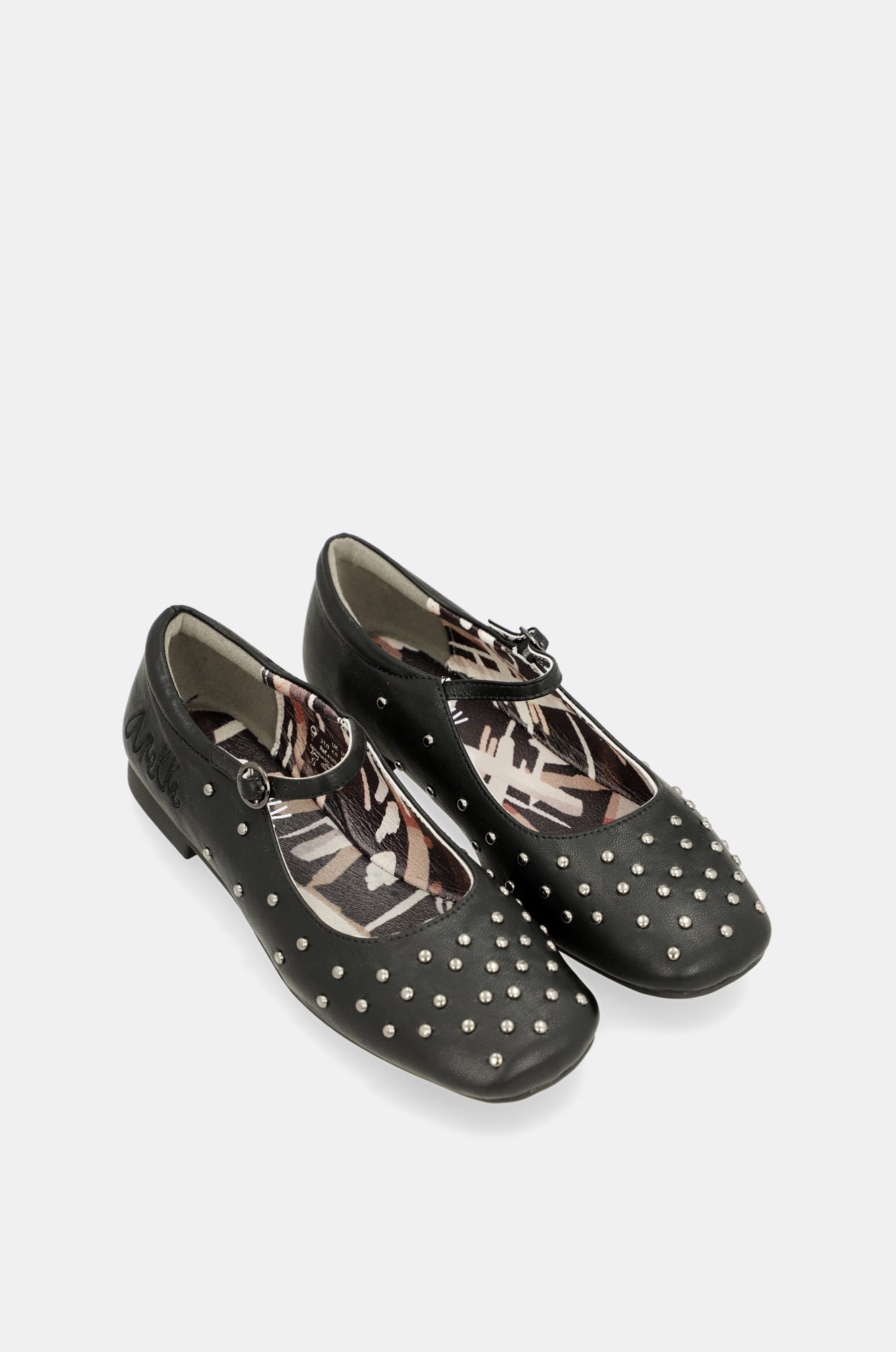 Ballerine ornamenti nero