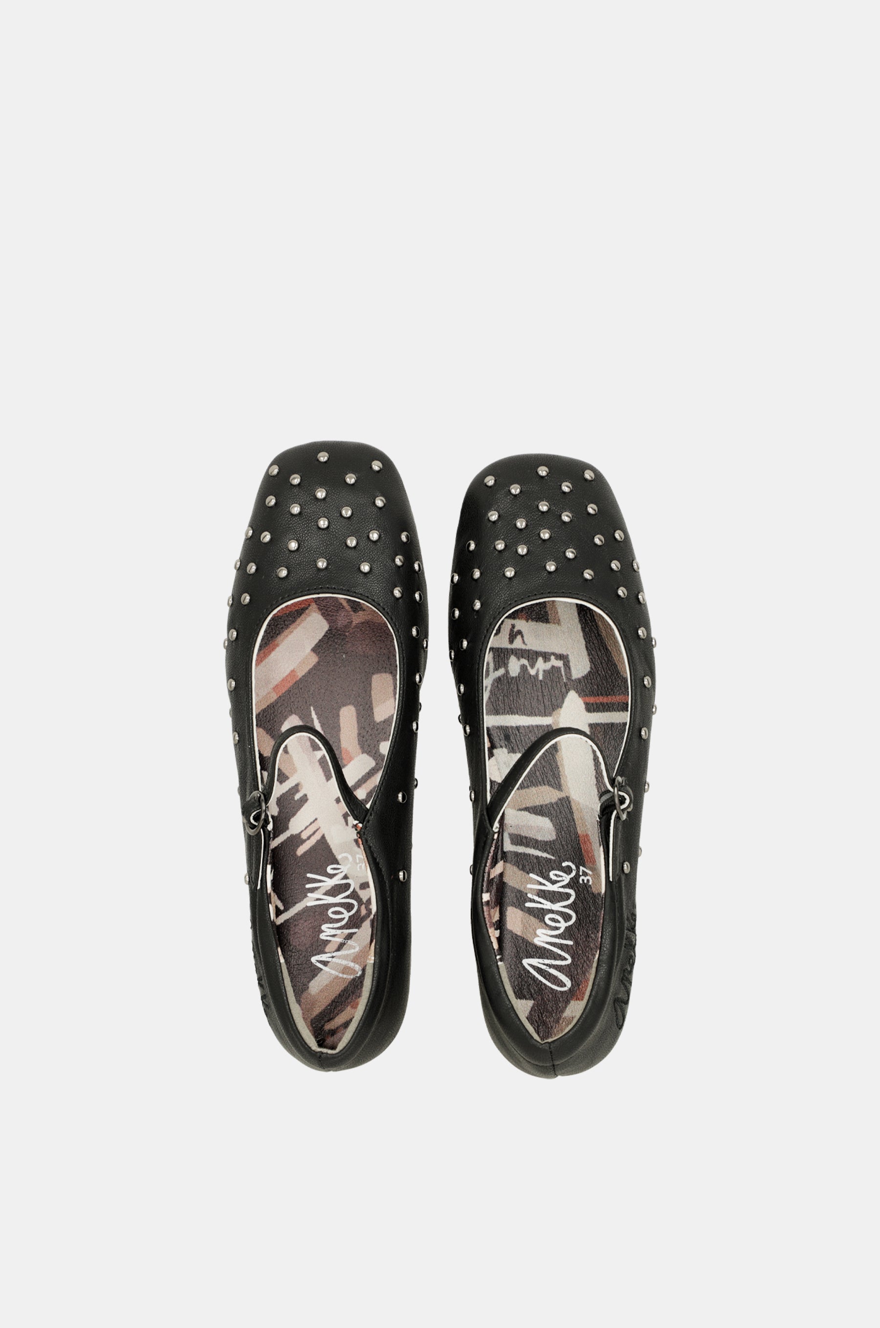 Ballerine ornamenti nero