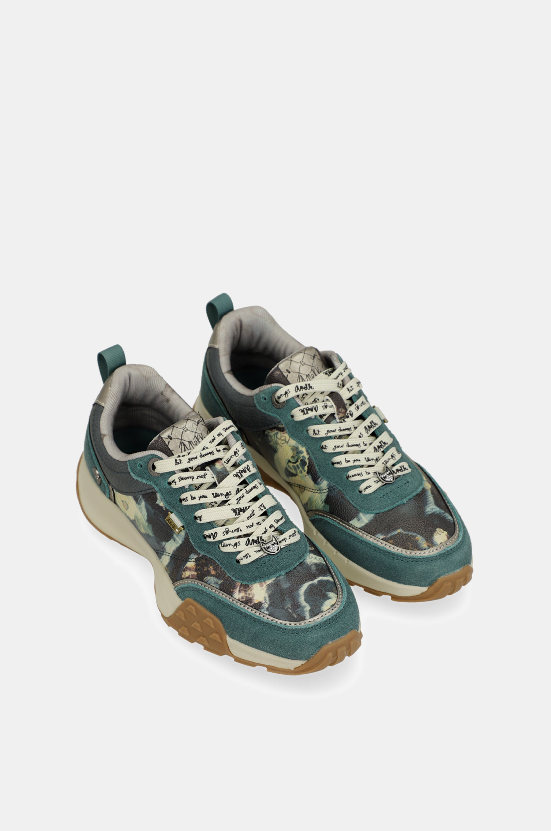 Scarpe sportive verde Manifesto