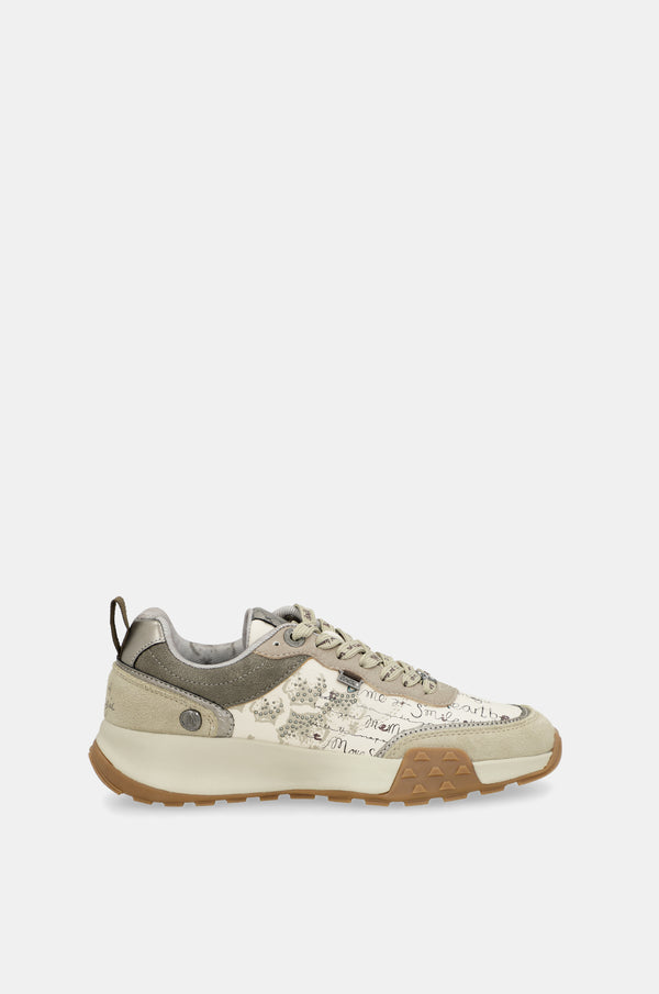 Scarpe sportive beige fantasia
