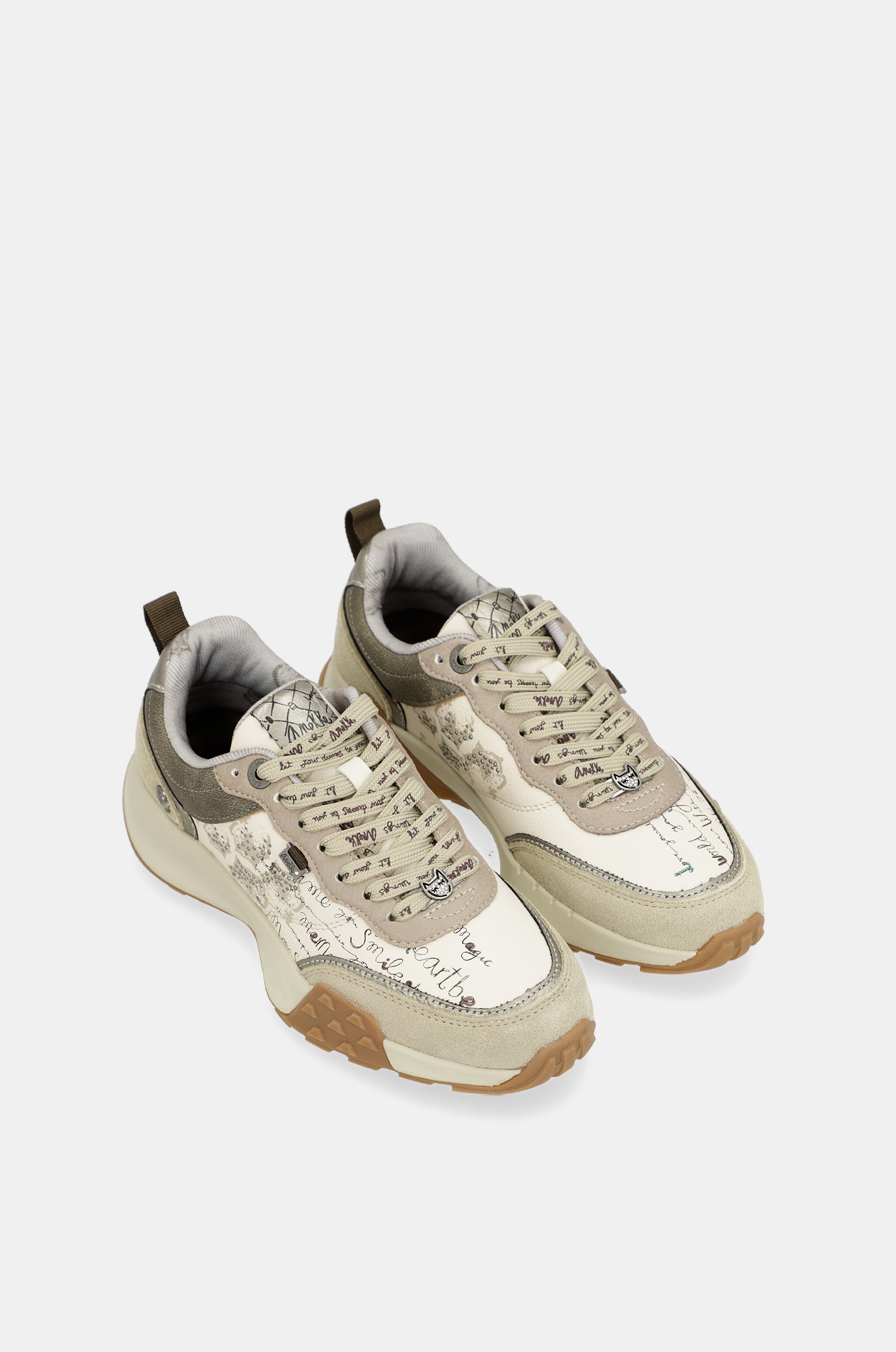 Scarpe sportive beige fantasia