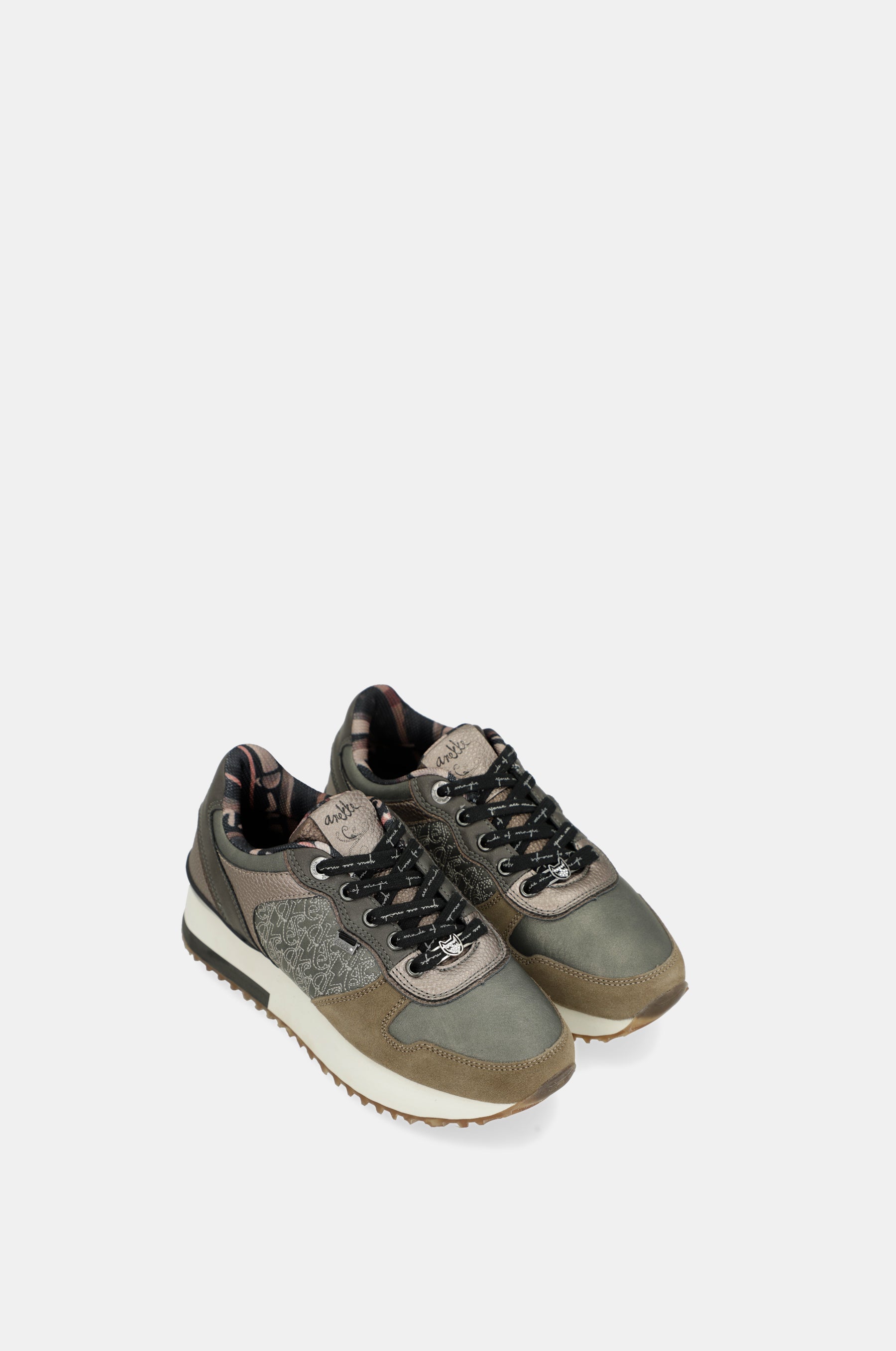 Scarpe sportive piattaforma talpa