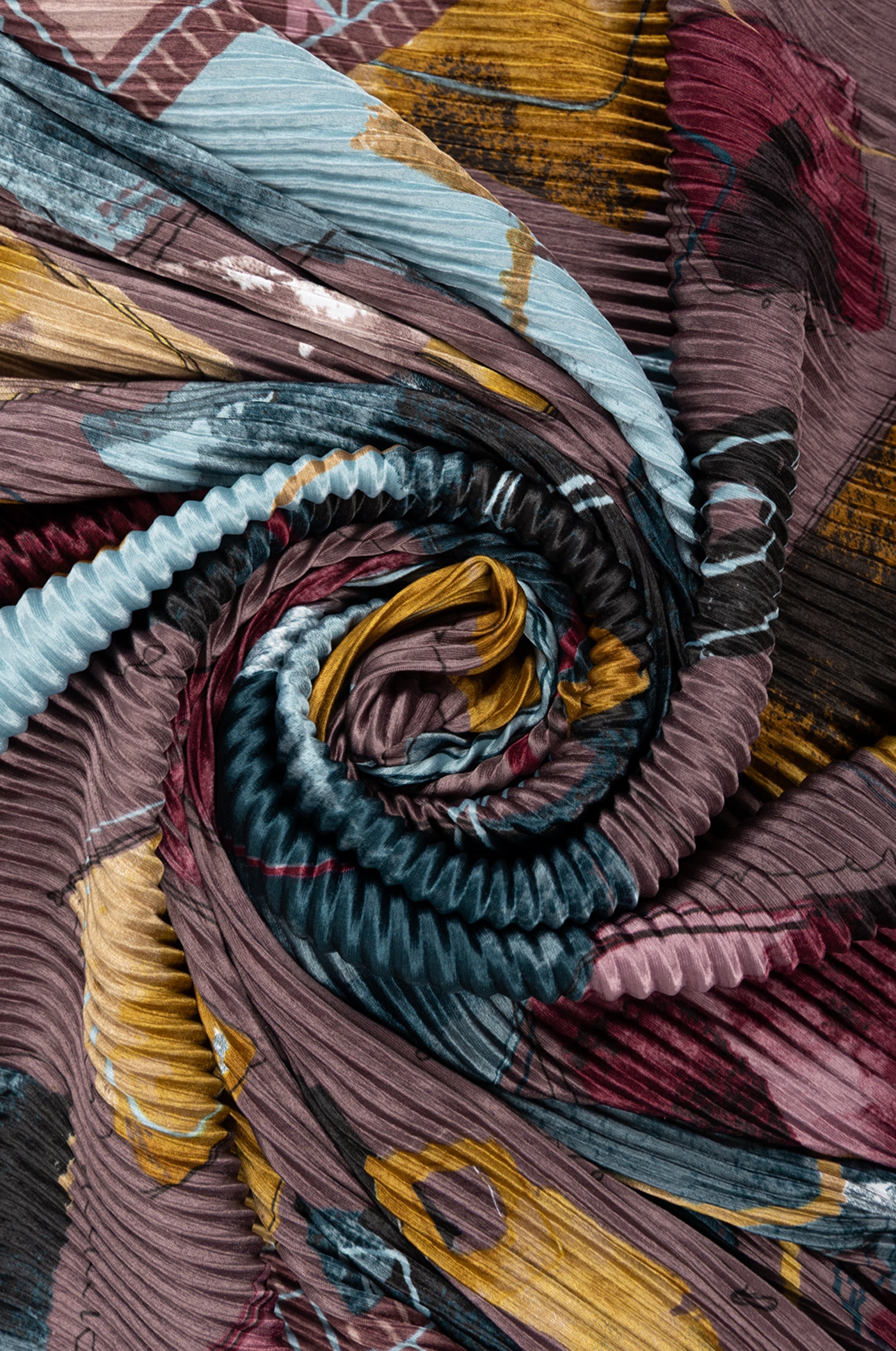 Foulard quadrato arricciato Evolution