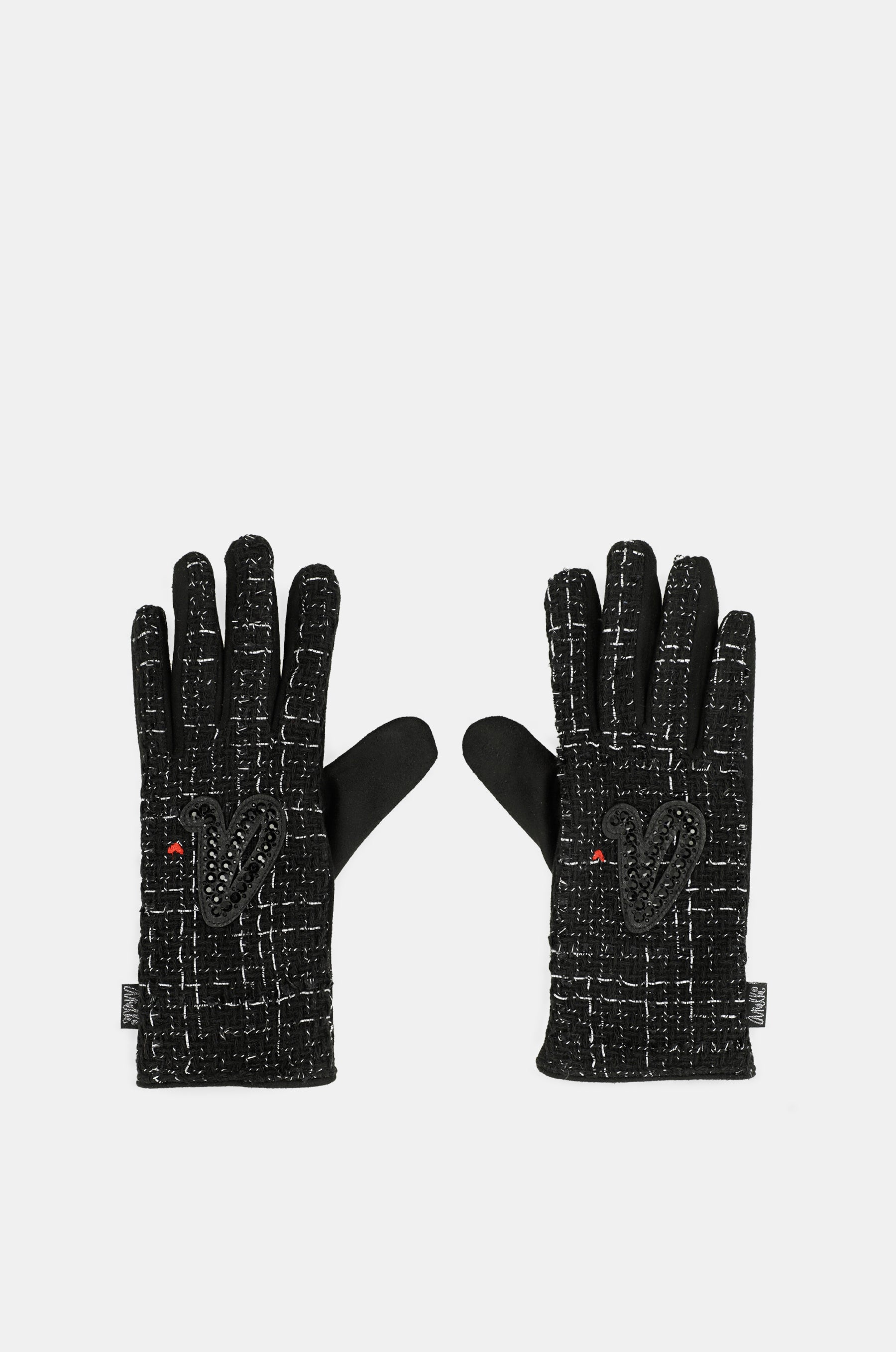 Guanti tweed