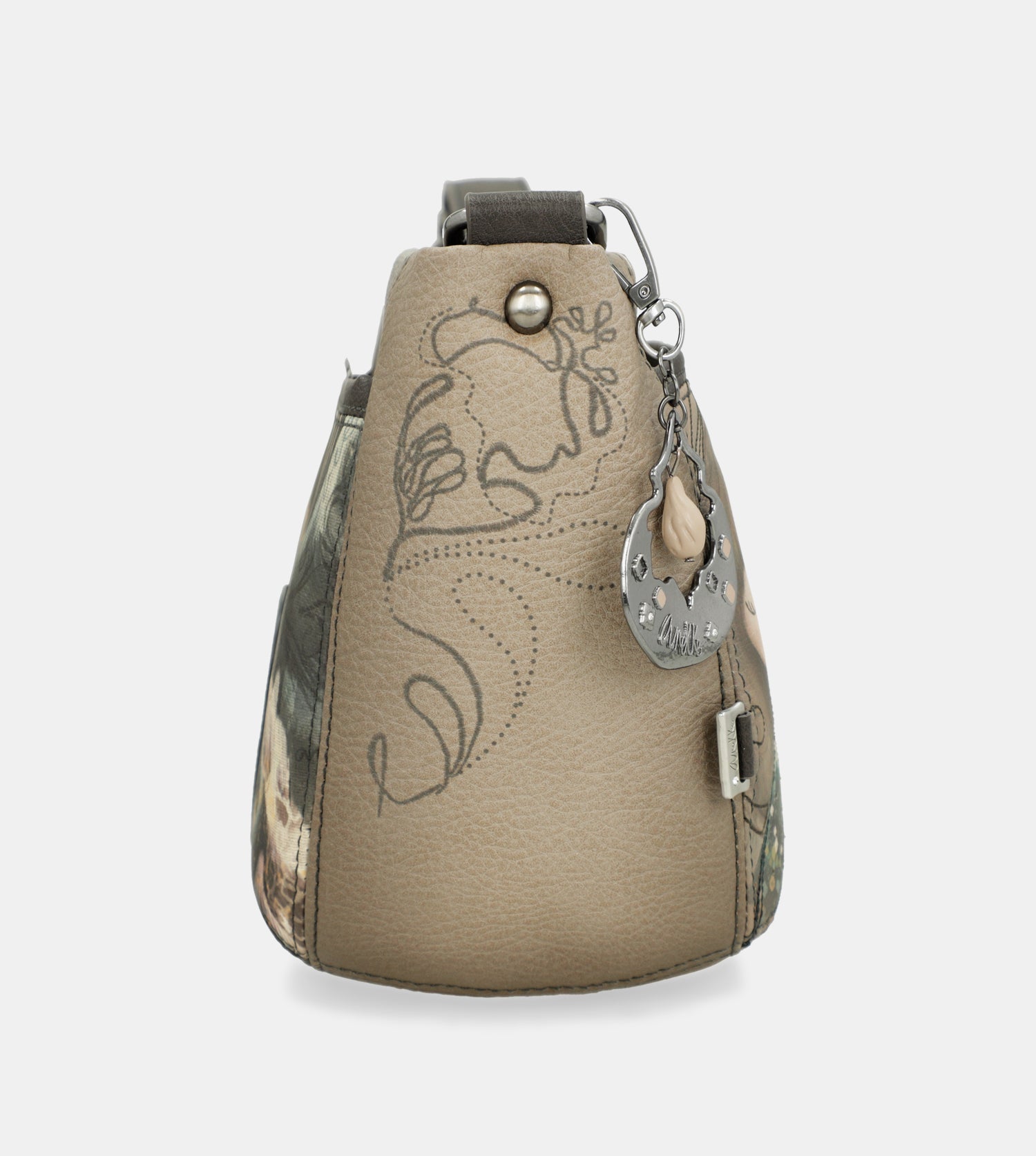 Tracolla piccola ovale Real