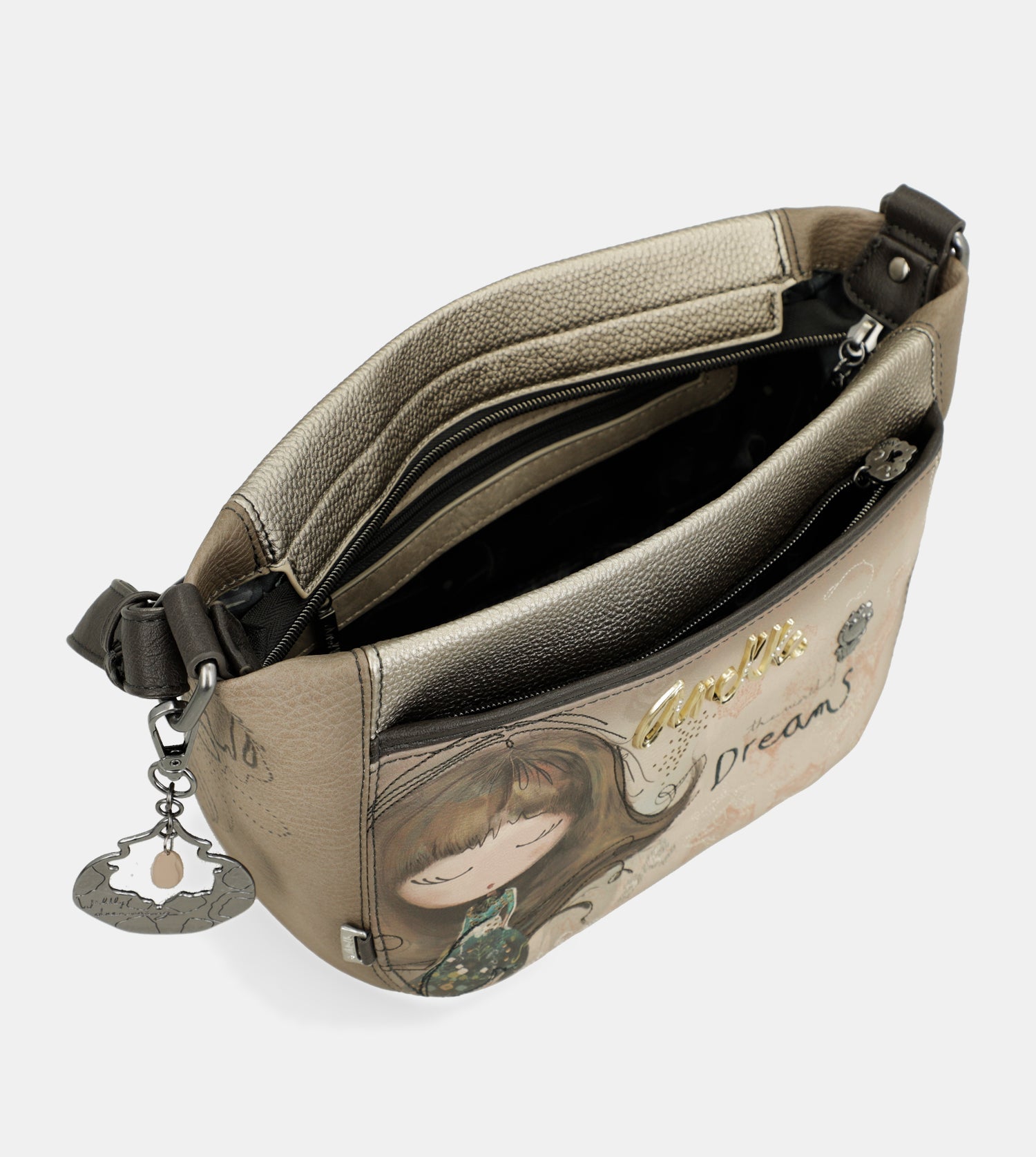 Tracolla piccola ovale Real