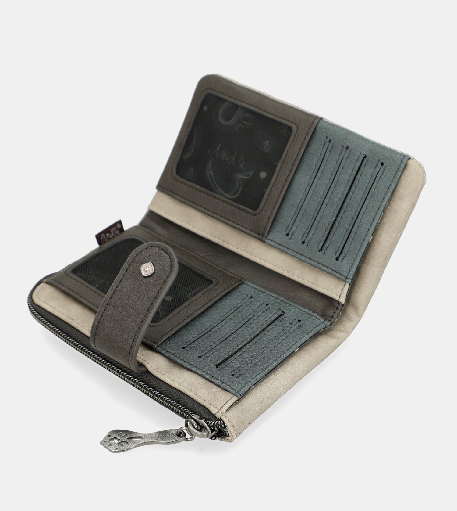 Portafogli medio flessibile RFID Real