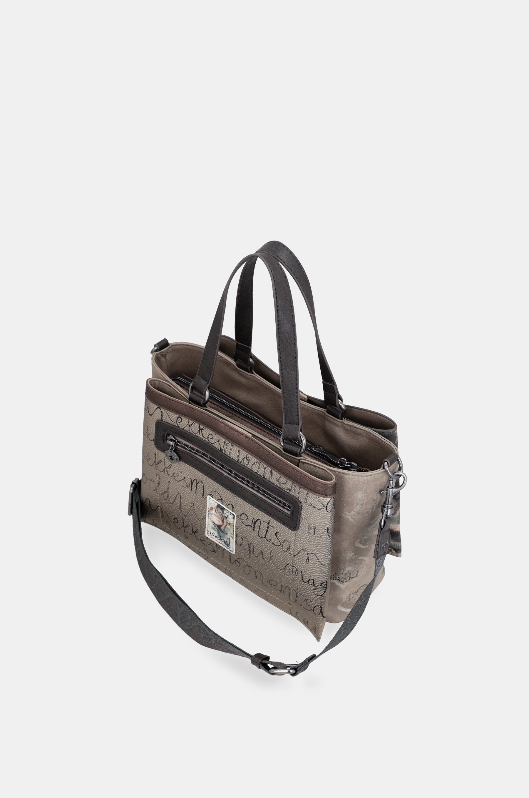 Borsa a mano con tracolla Manifesto