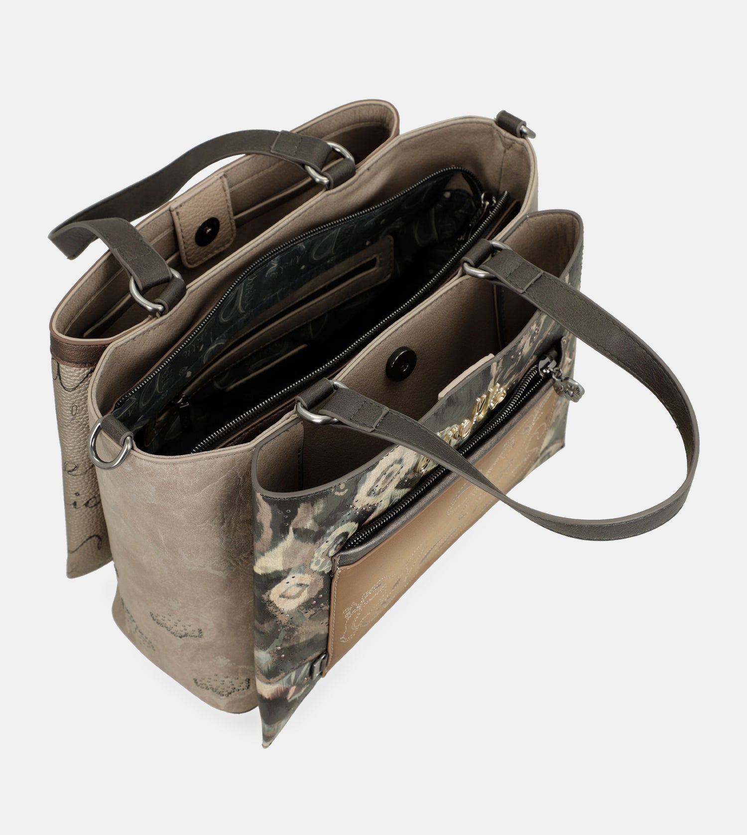 Borsa a mano con tracolla Manifesto
