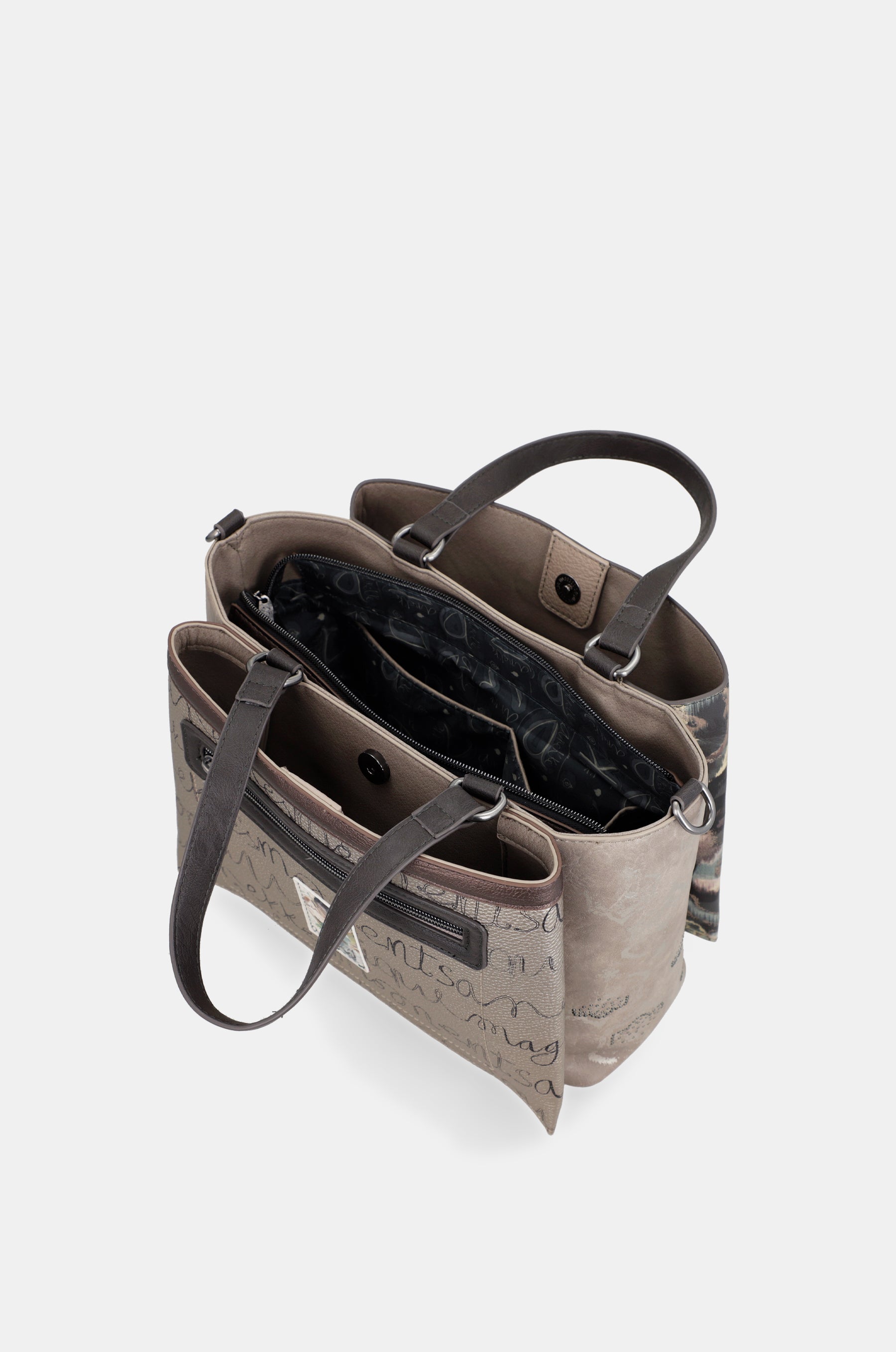 Borsa a mano con tracolla Manifesto