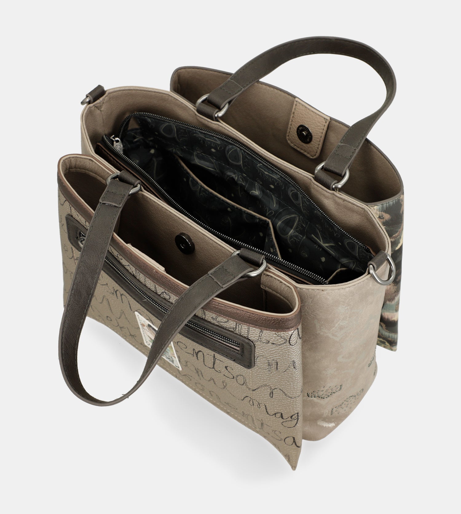 Borsa a mano con tracolla Manifesto