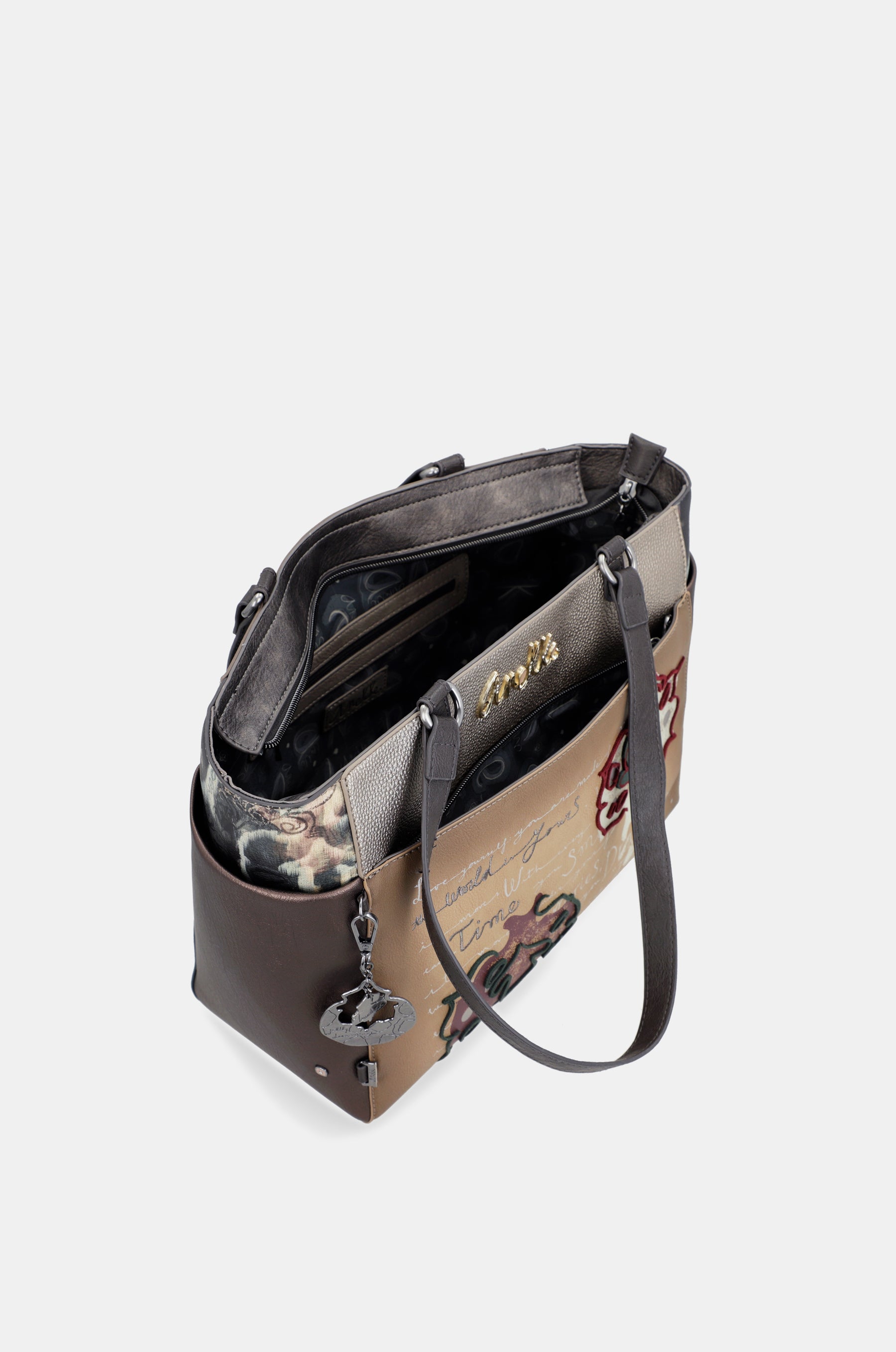 Borsa a spalla grande Manifesto