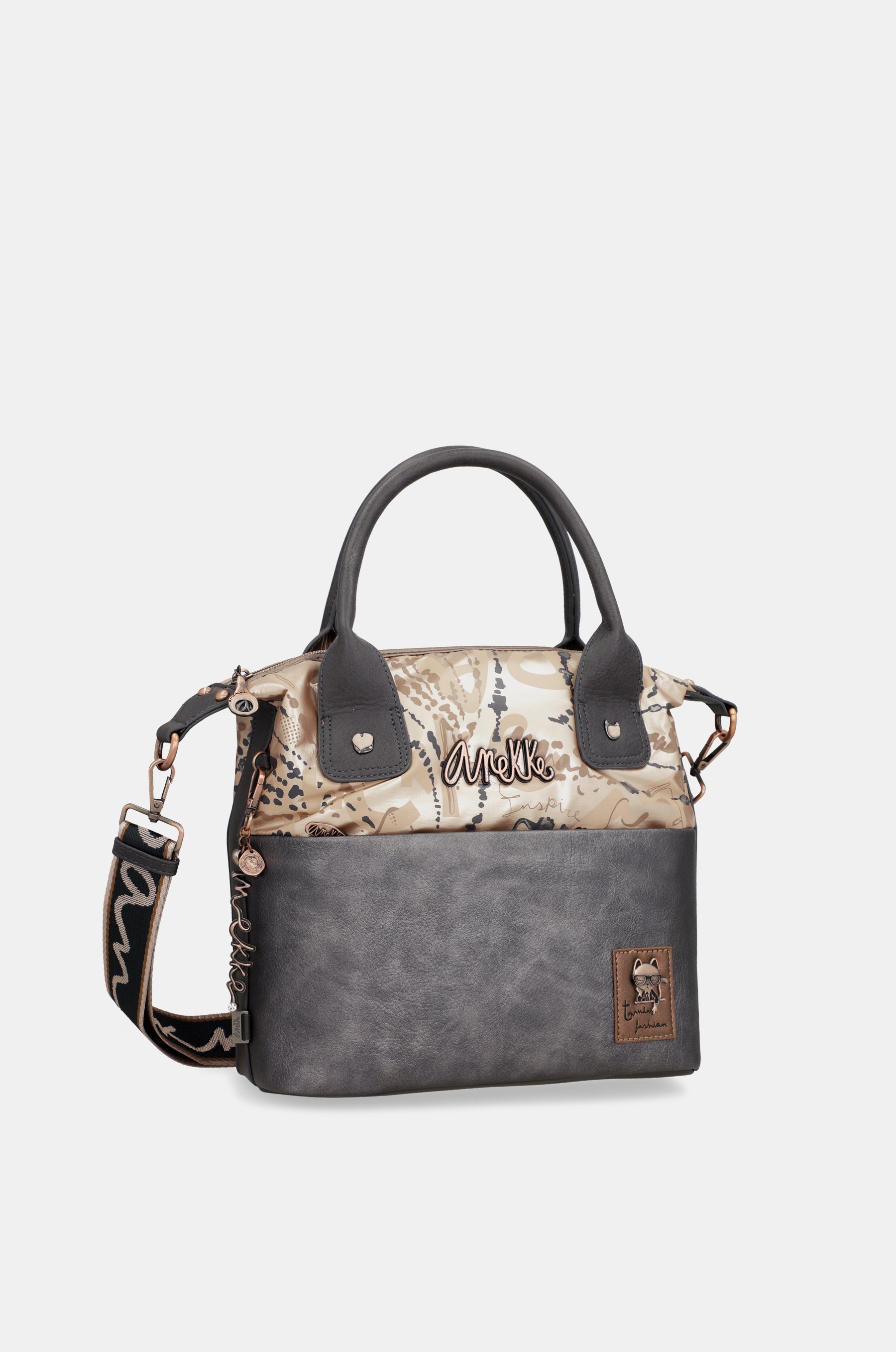 Borsa con manico e tracolla Intentions
