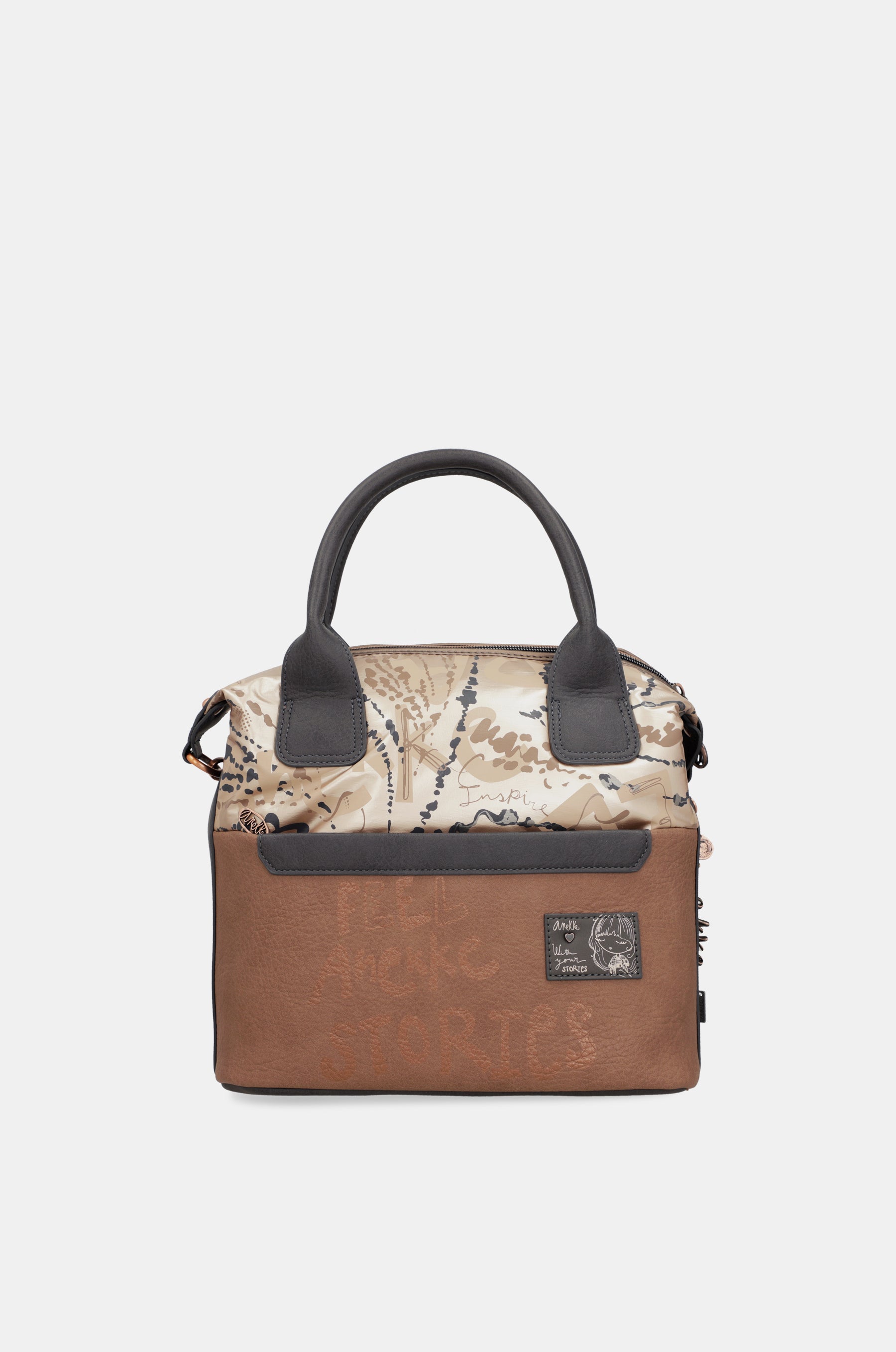 Borsa con manico e tracolla Intentions