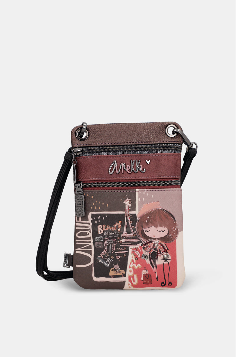 Mini tracolla 2 scomparti Mademoiselle