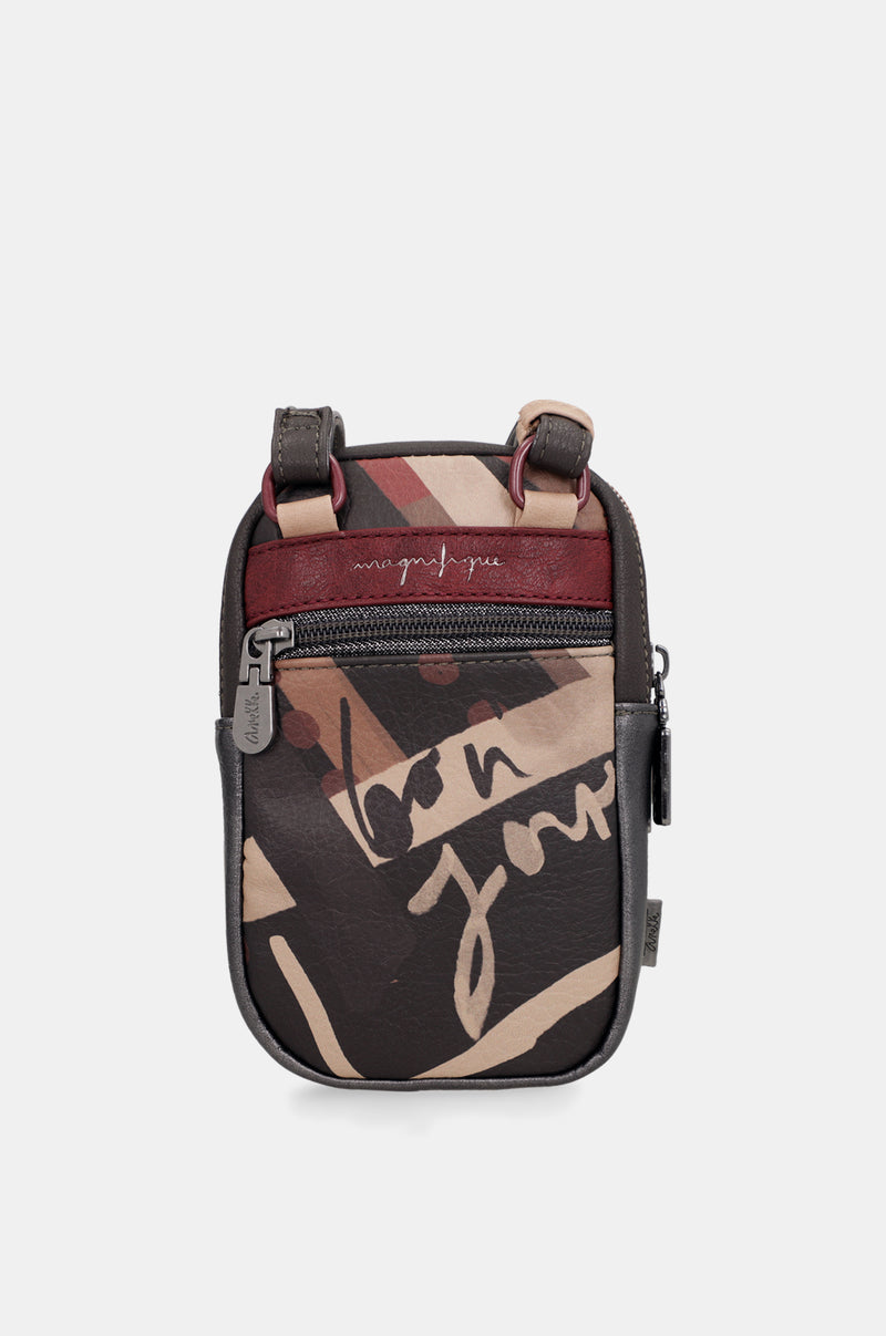 Mini tracolla con tasca Mademoiselle