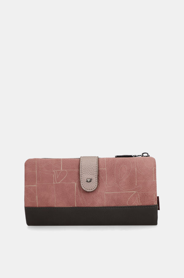 Portafogli grande flessibile RFID Mademoiselle