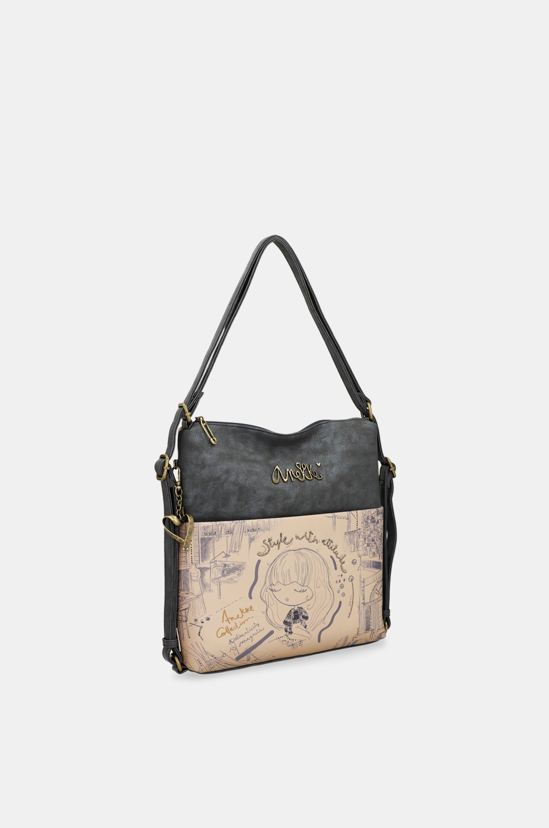 Borsa trasformabile in zaino Studio