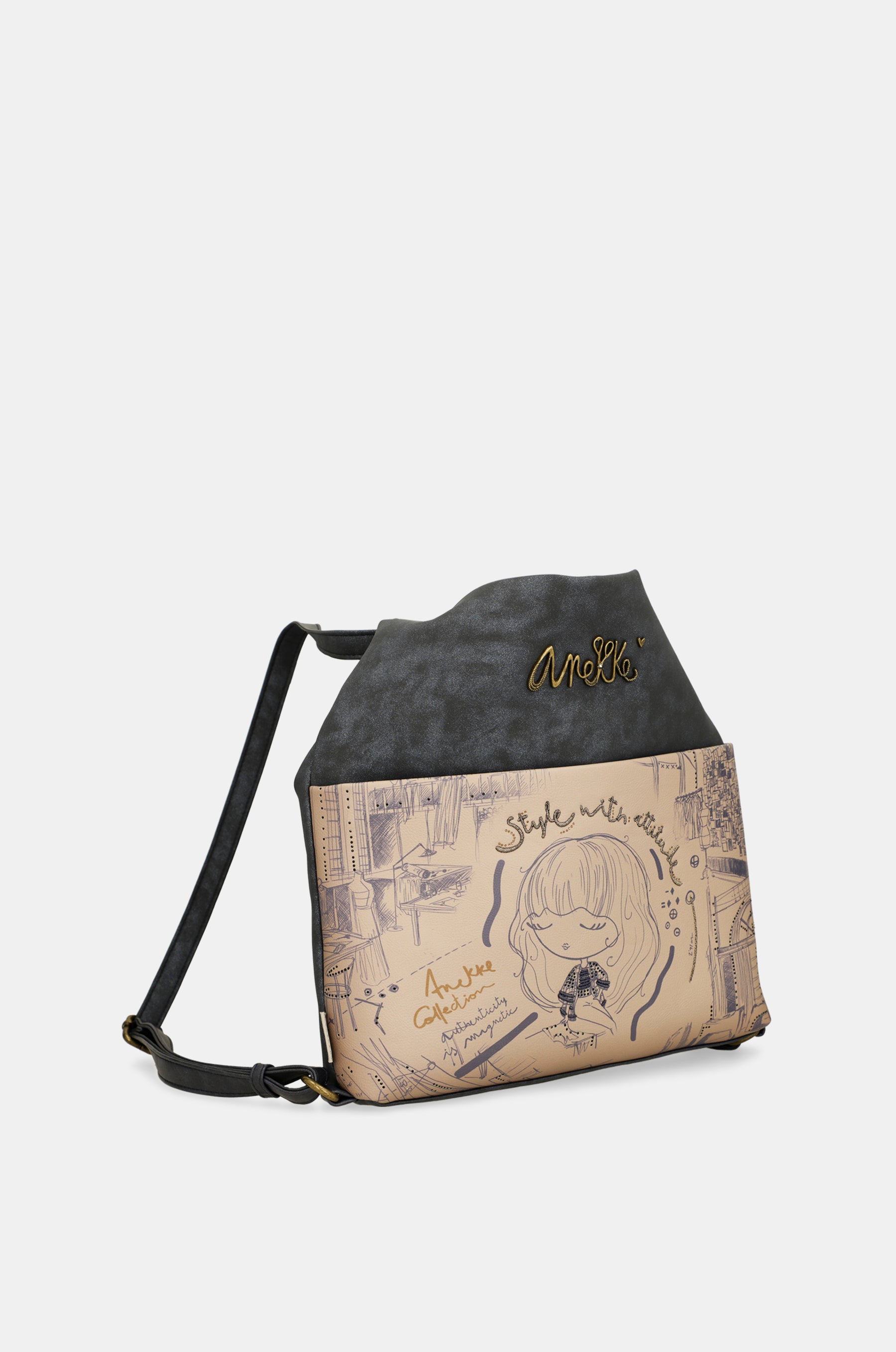 Borsa trasformabile in zaino Studio