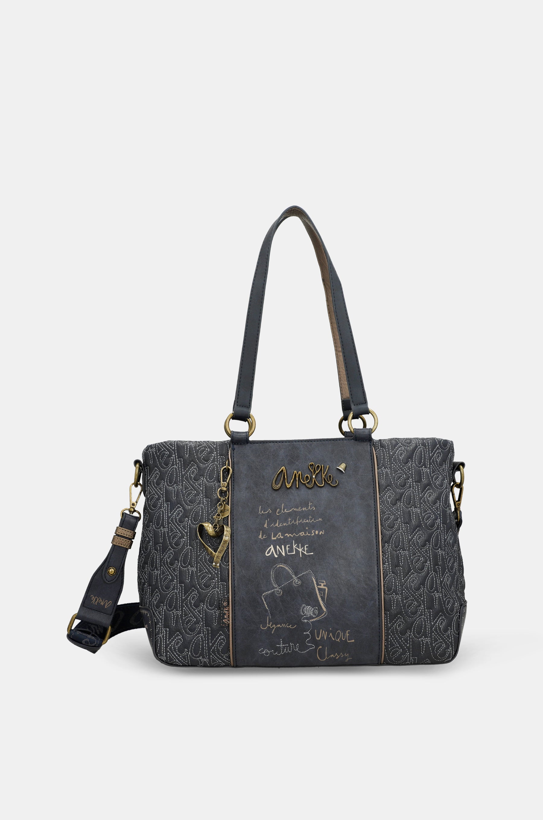 Borsa manico corto e tracolla Boutique