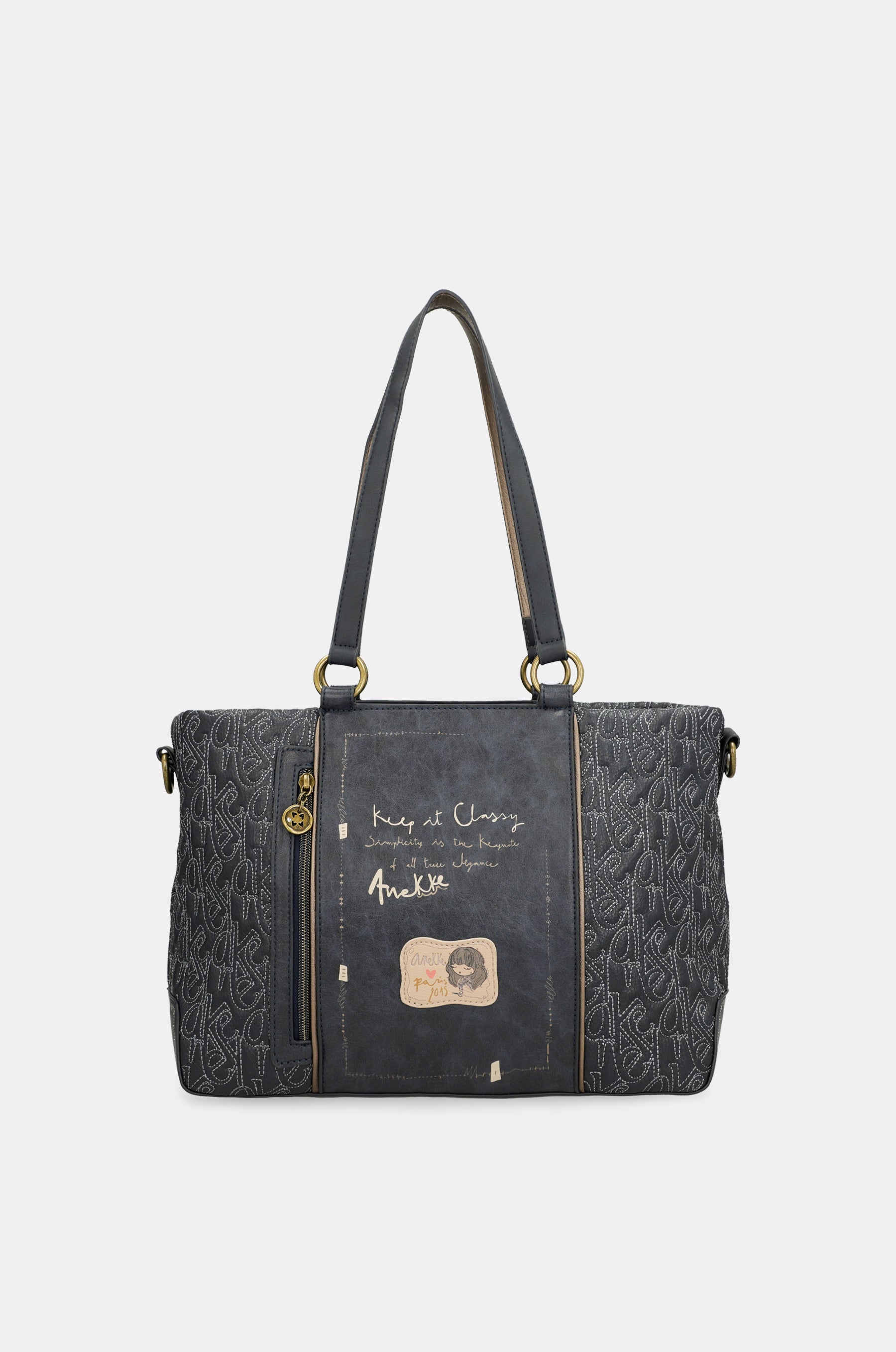 Borsa manico corto e tracolla Boutique