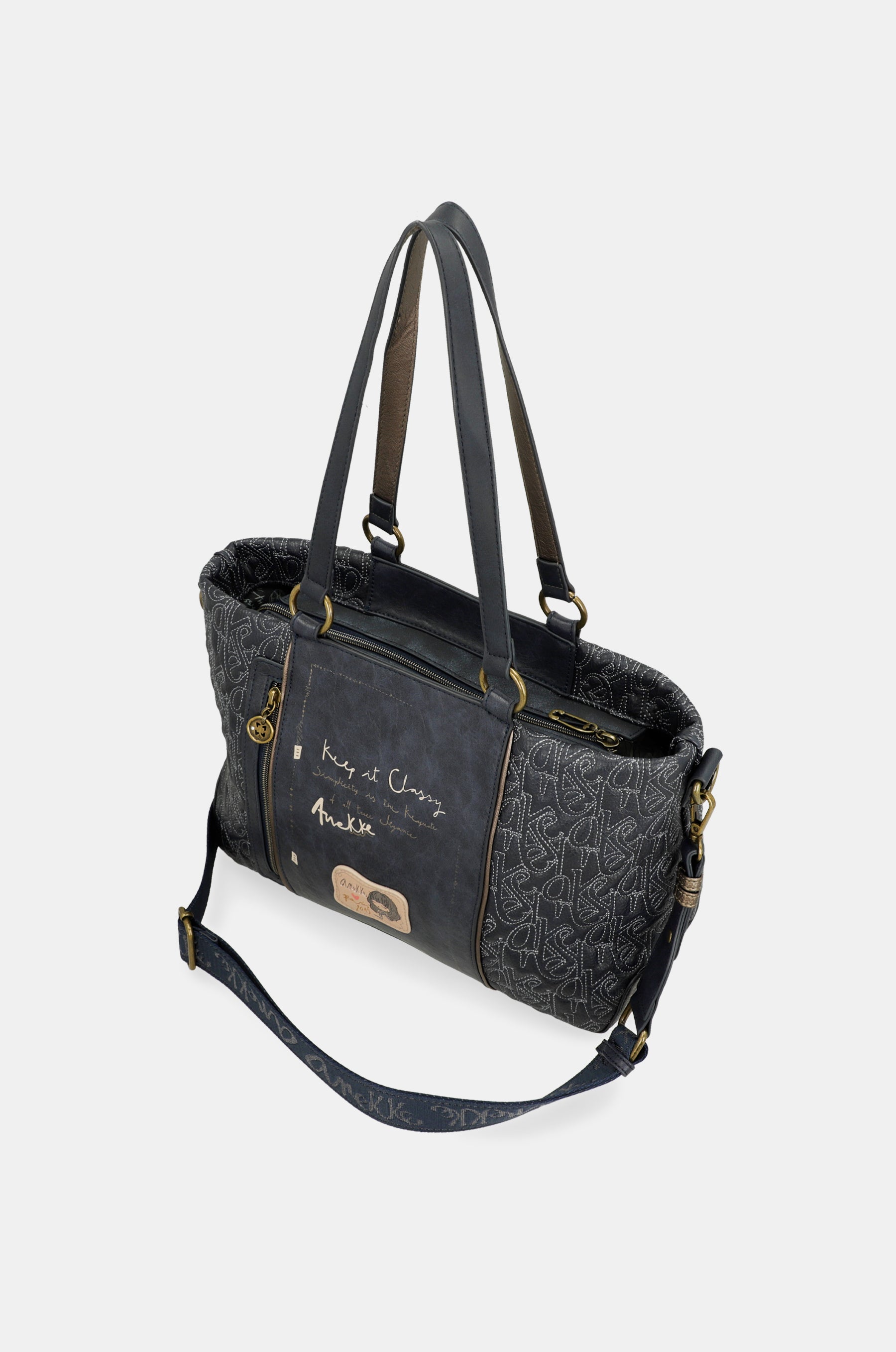 Borsa manico corto e tracolla Boutique