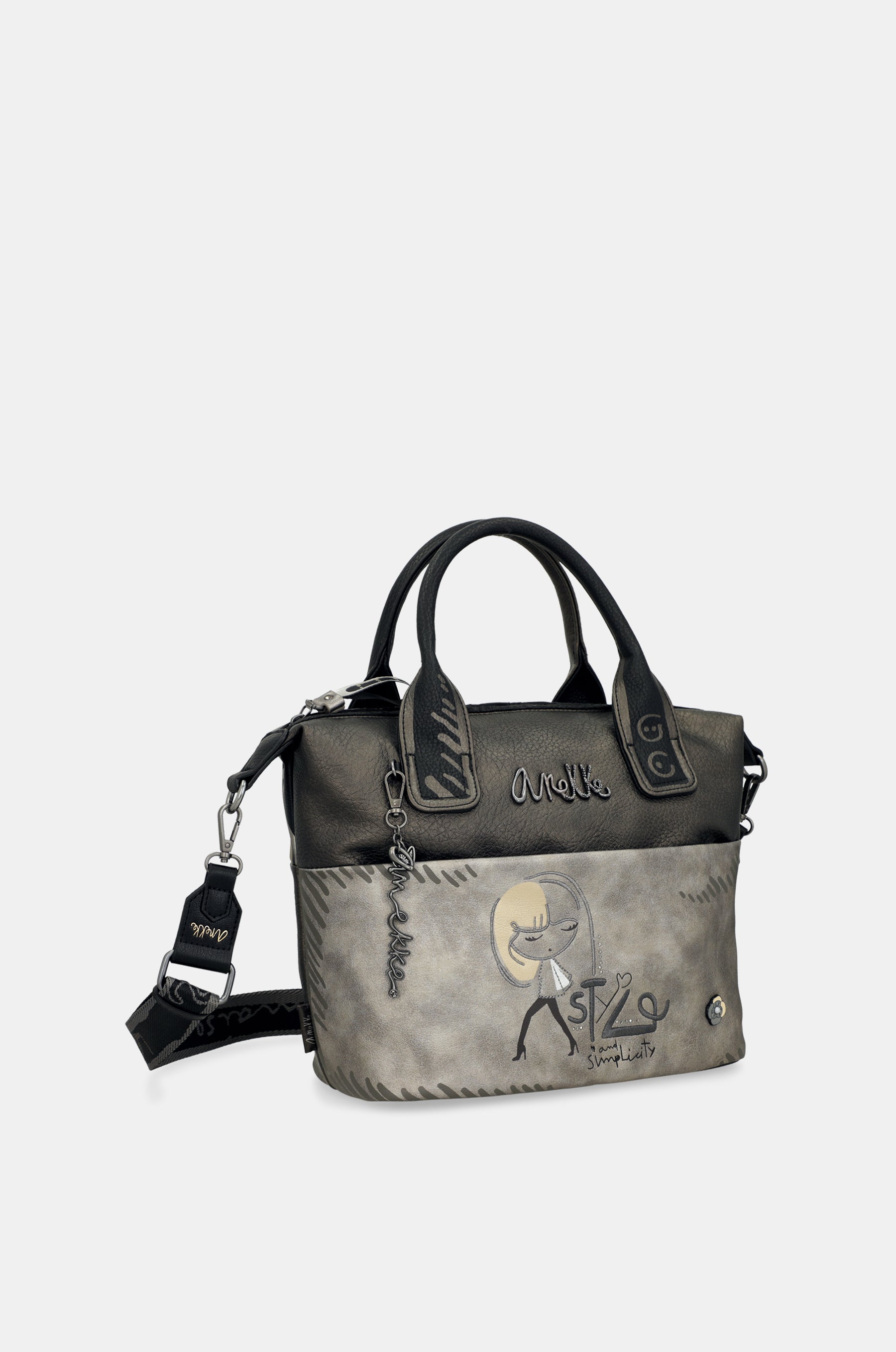 Borsa piccola con manici Nature Koko