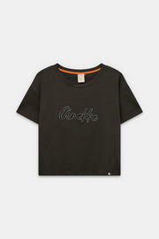 Maglietta a maniche corte nera