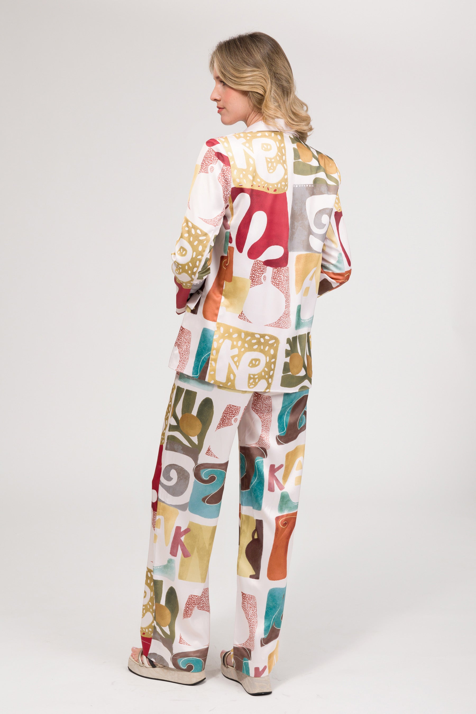 Pantaloni stampati Amphora