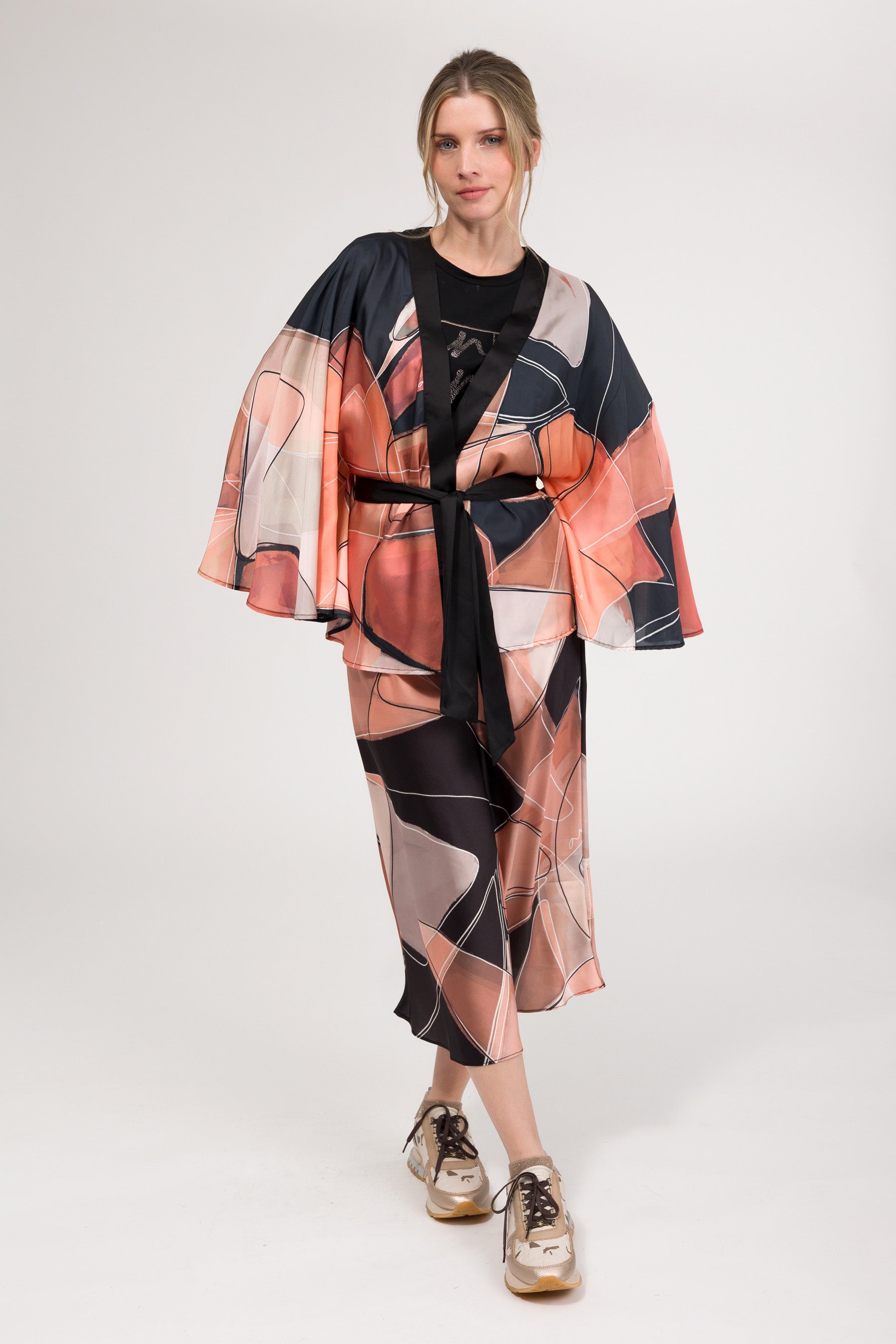 Kimono con stampa