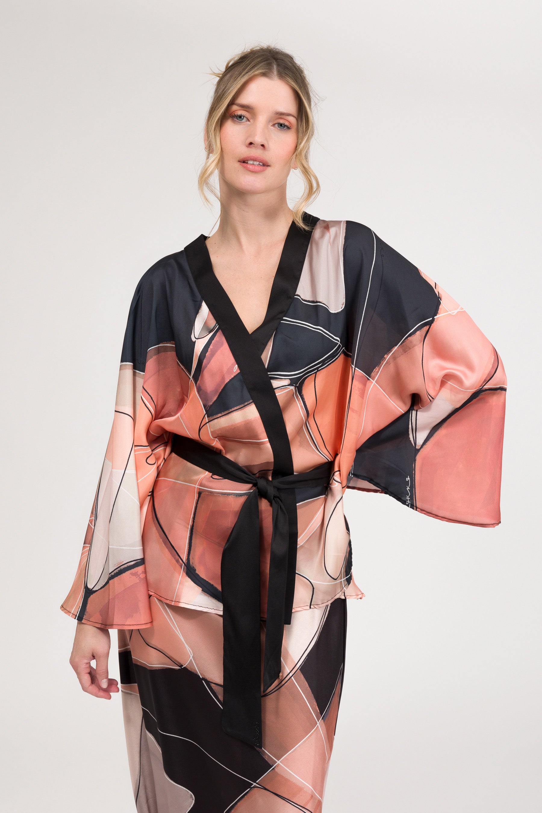 Kimono con stampa