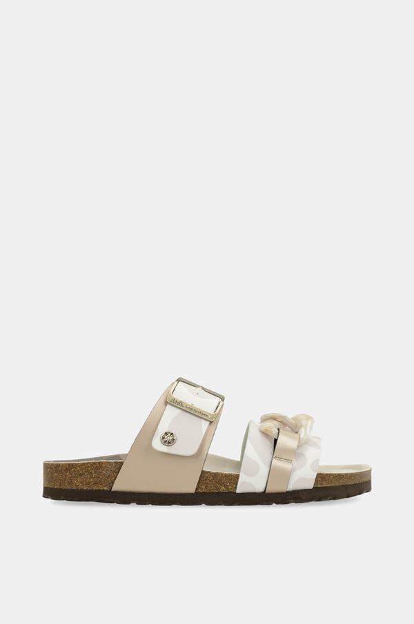 Sandali bio beige Gaia