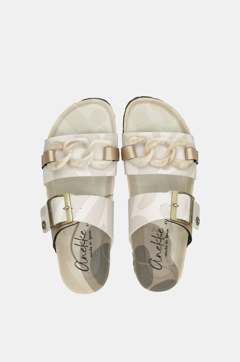 Sandali bio beige Gaia