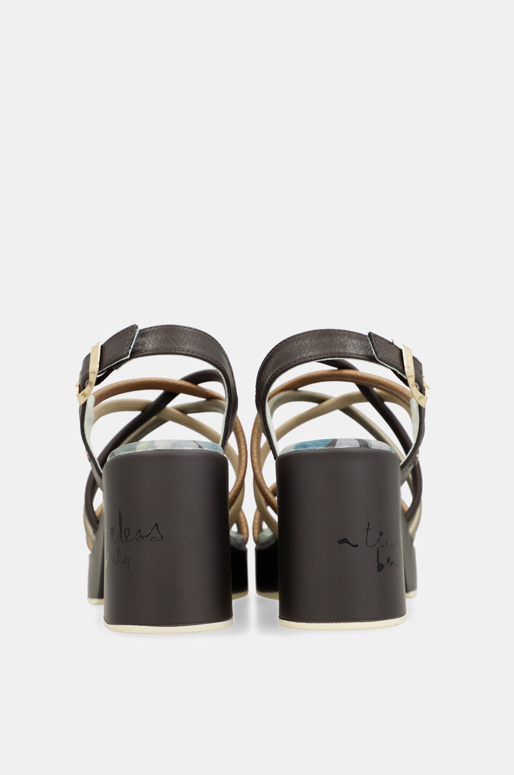 Sandali con platform e tacco Bloom