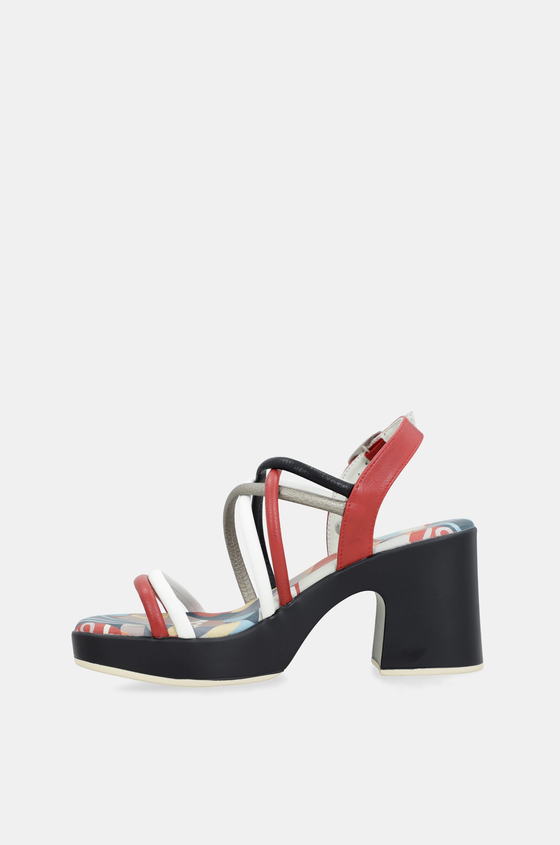Sandali con platform e tacco Eikon