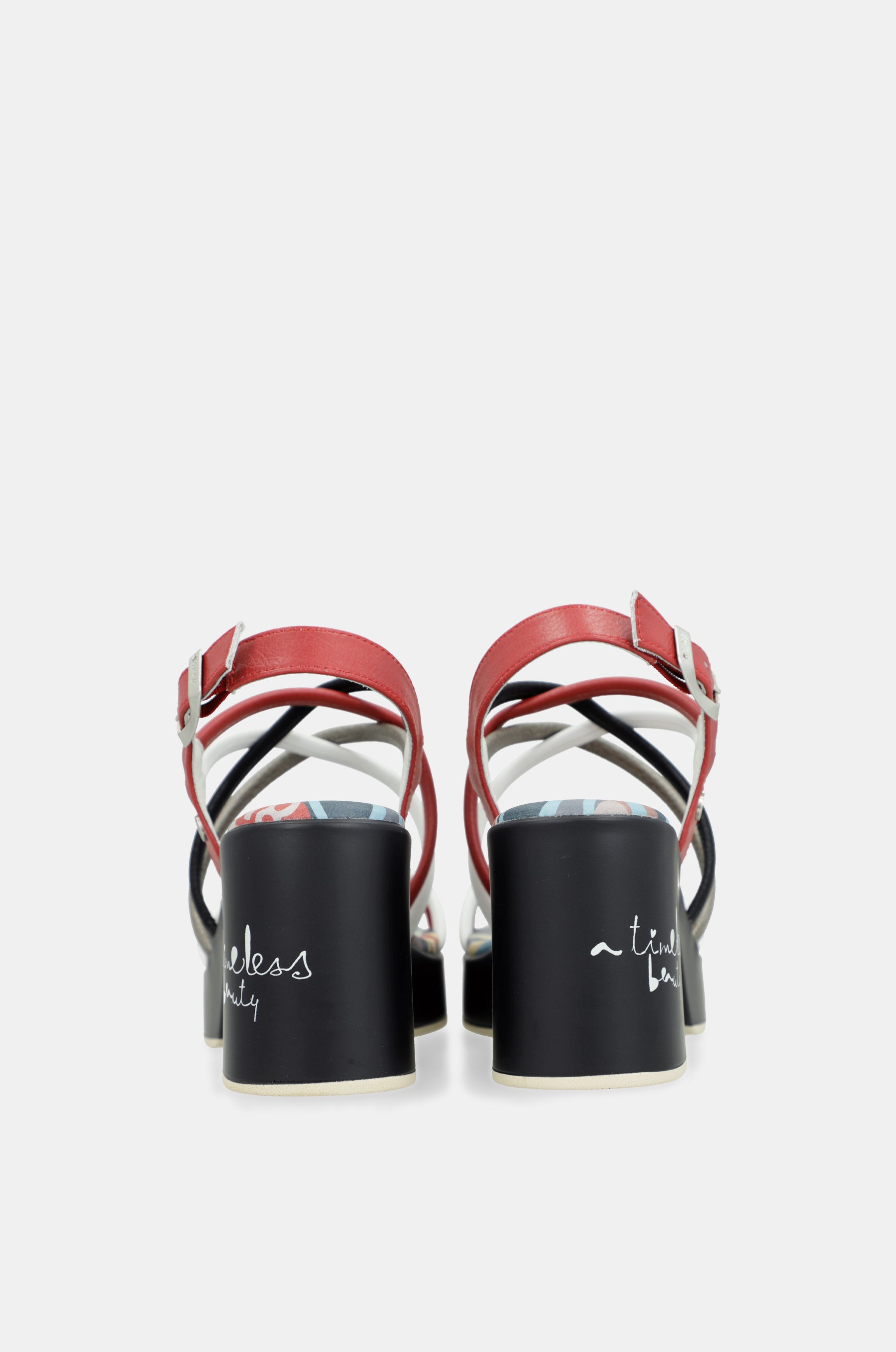 Sandali con platform e tacco Eikon