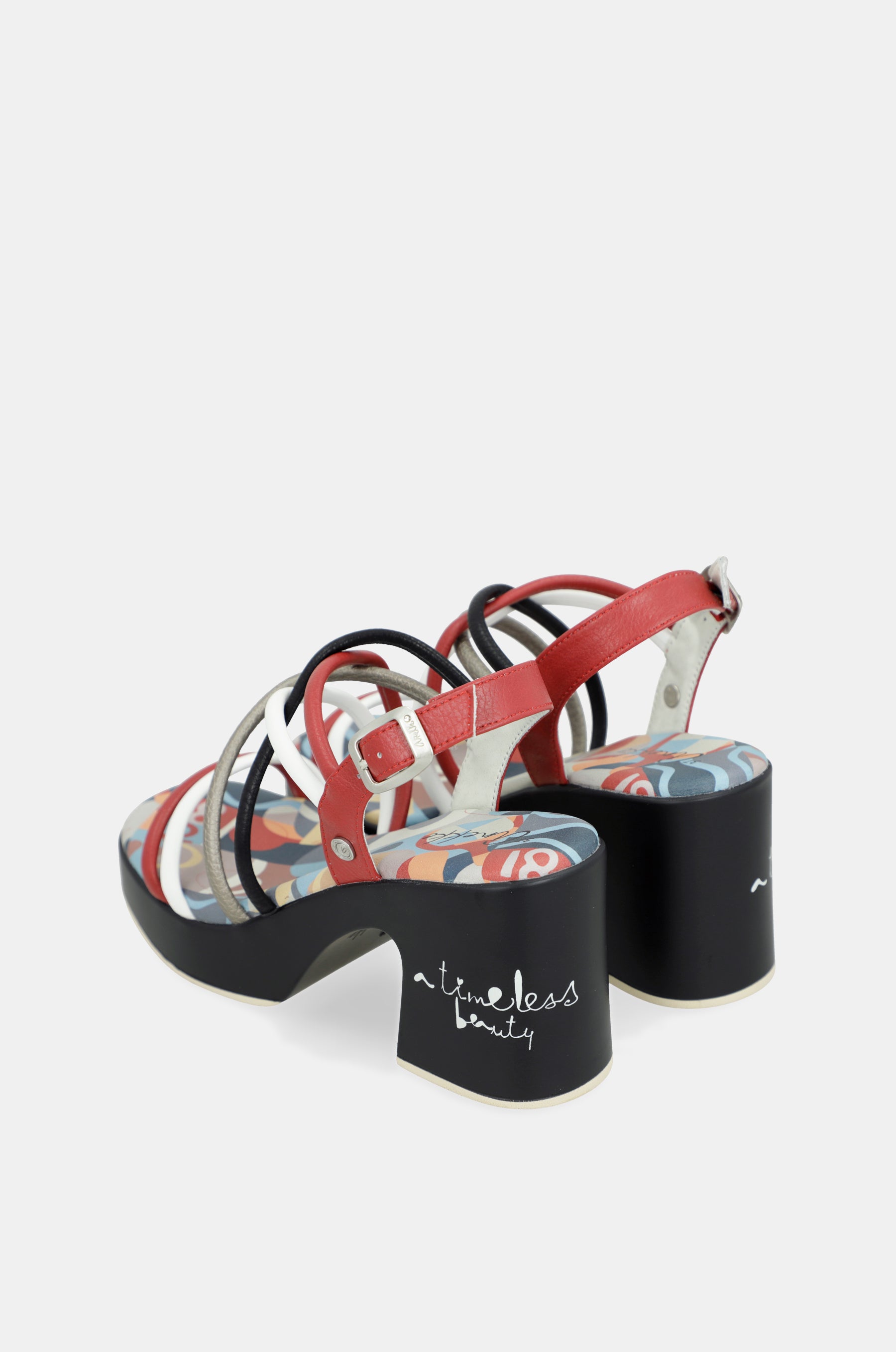 Sandali con platform e tacco Eikon