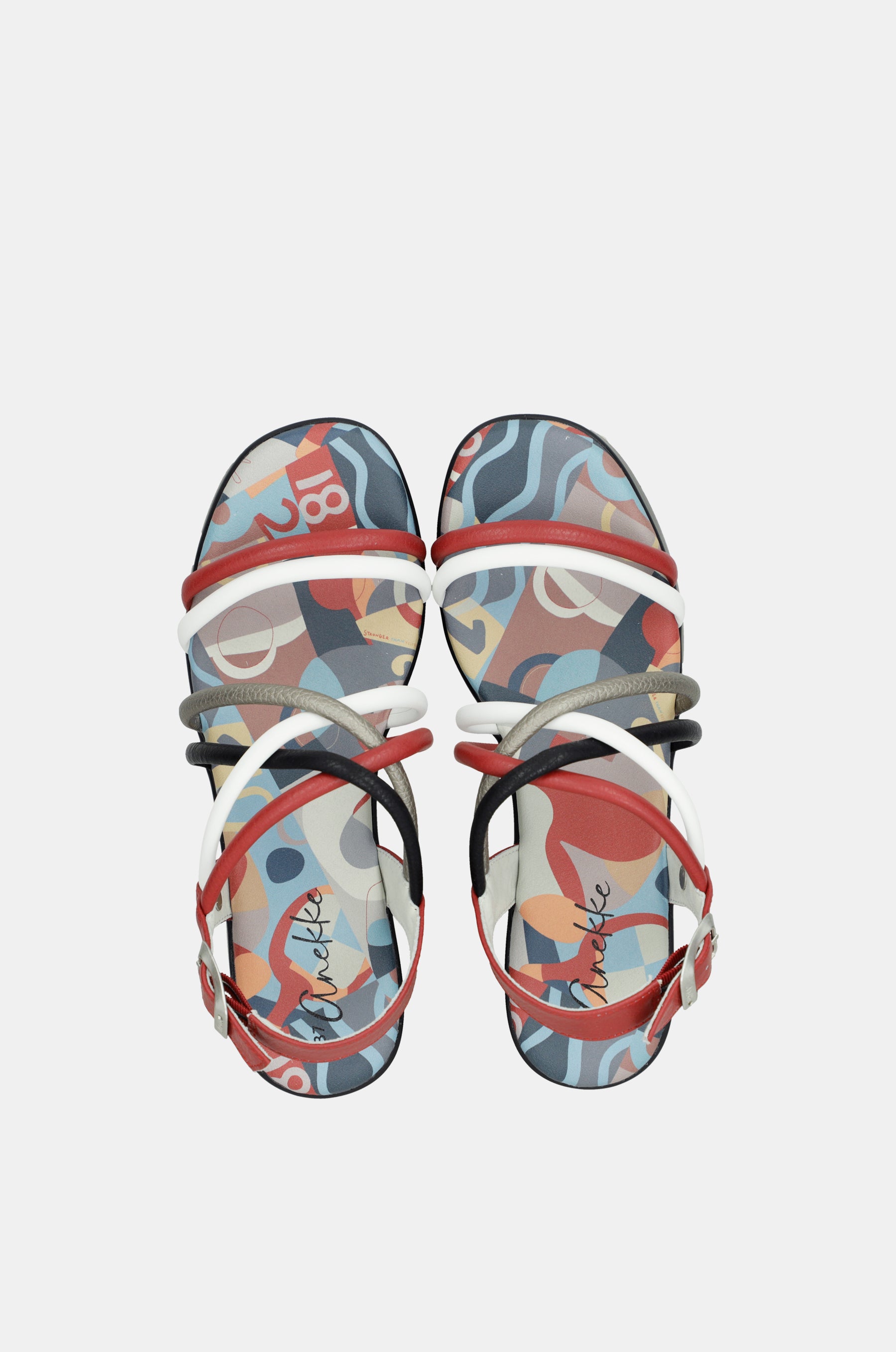Sandali con platform e tacco Eikon