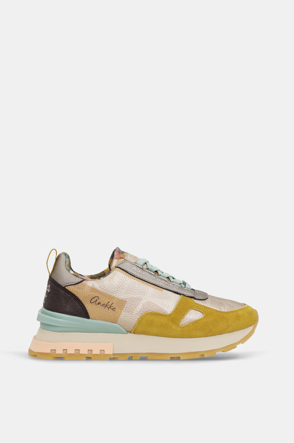 Sneakers gialle e dorate Bloom