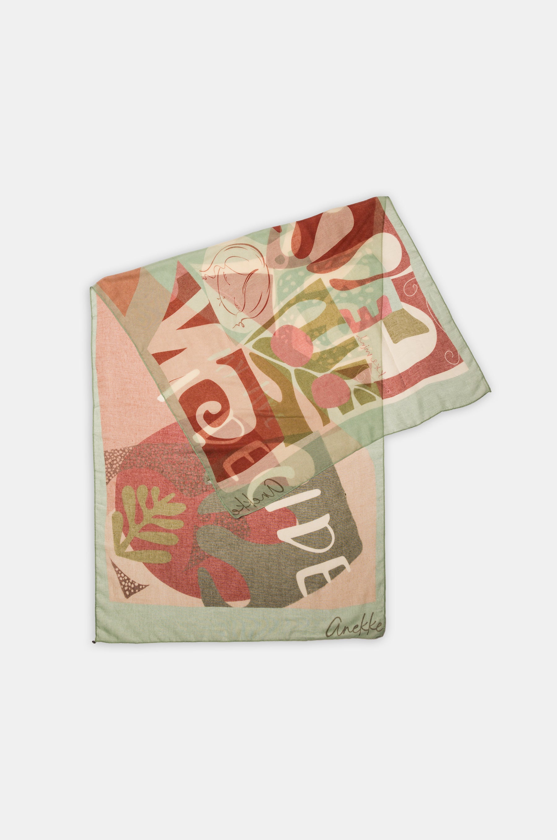Foulard verde Muse