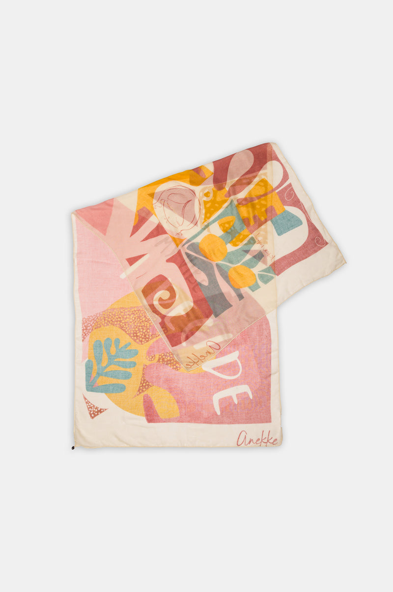 Foulard rosa Muse