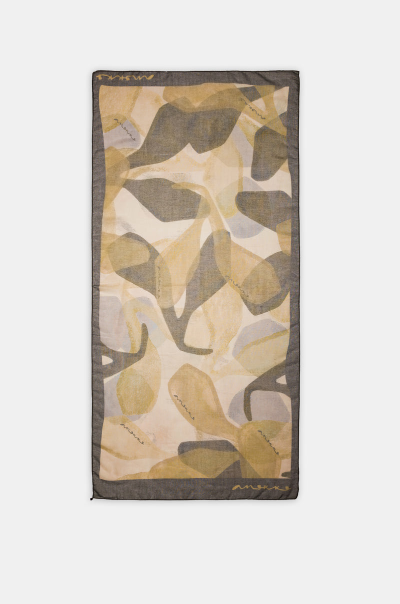 Foulard marrone Bloom