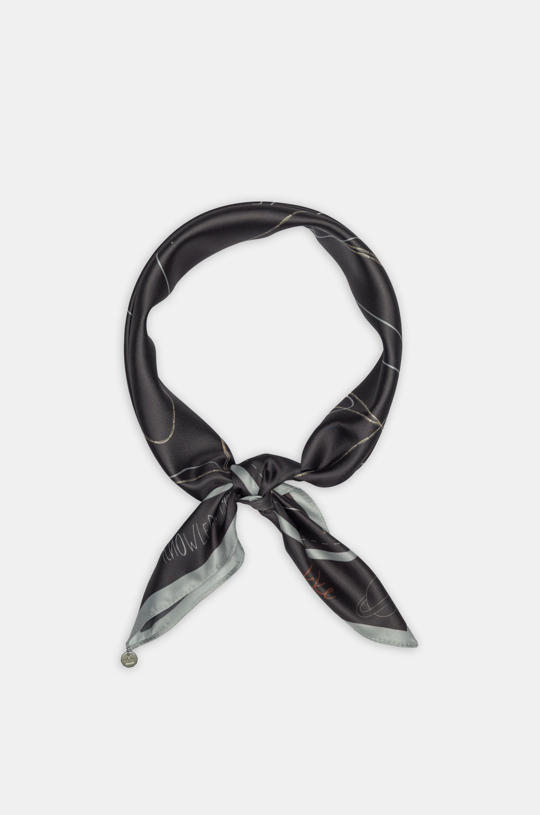 Foulard quadrato con stampa Auralis