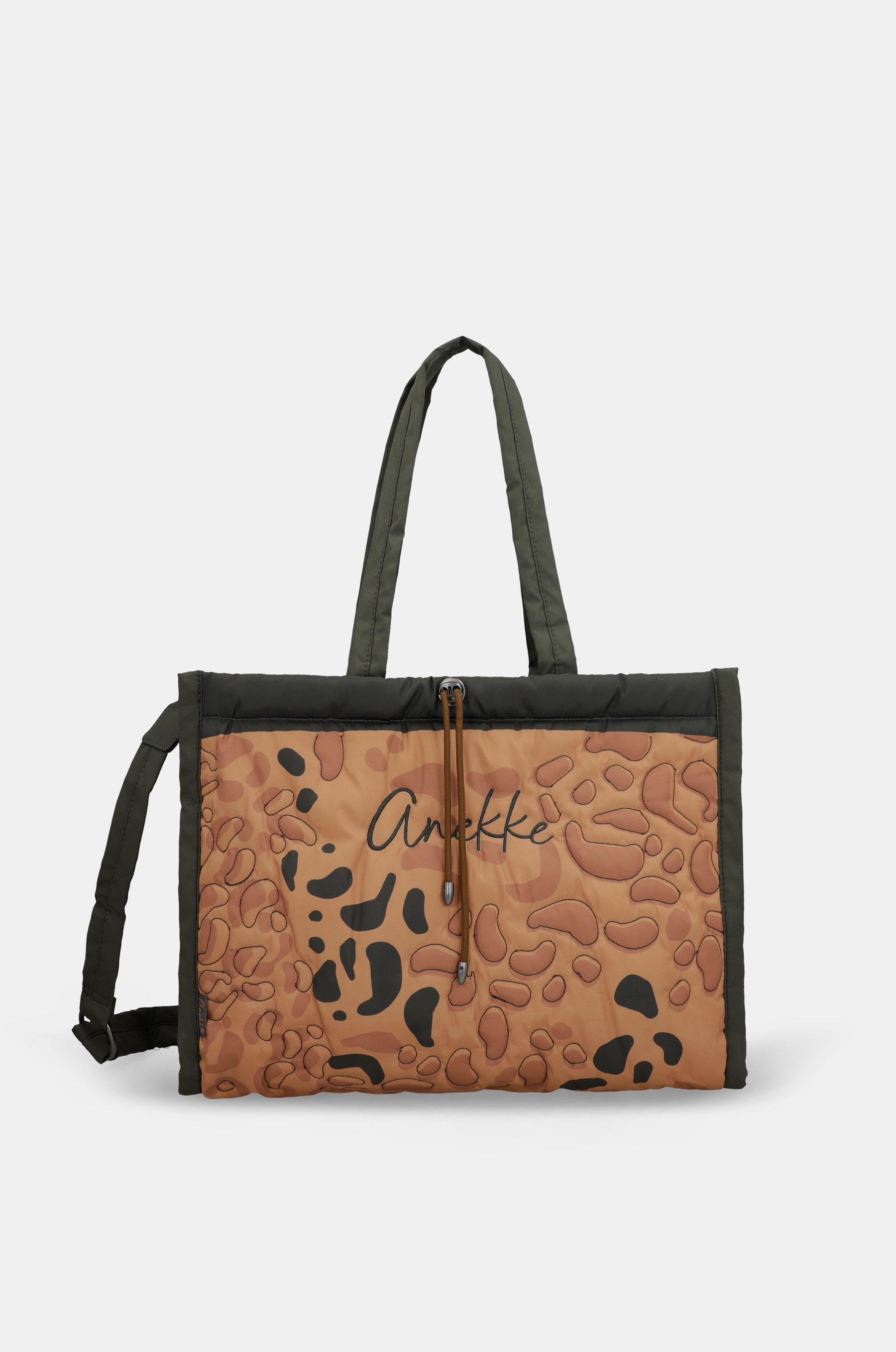 Borsa trapuntata color mattone