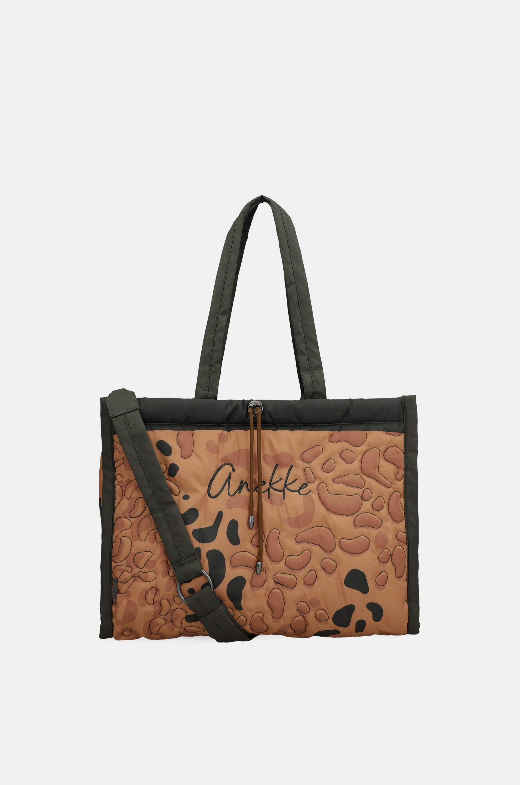 Borsa trapuntata color mattone