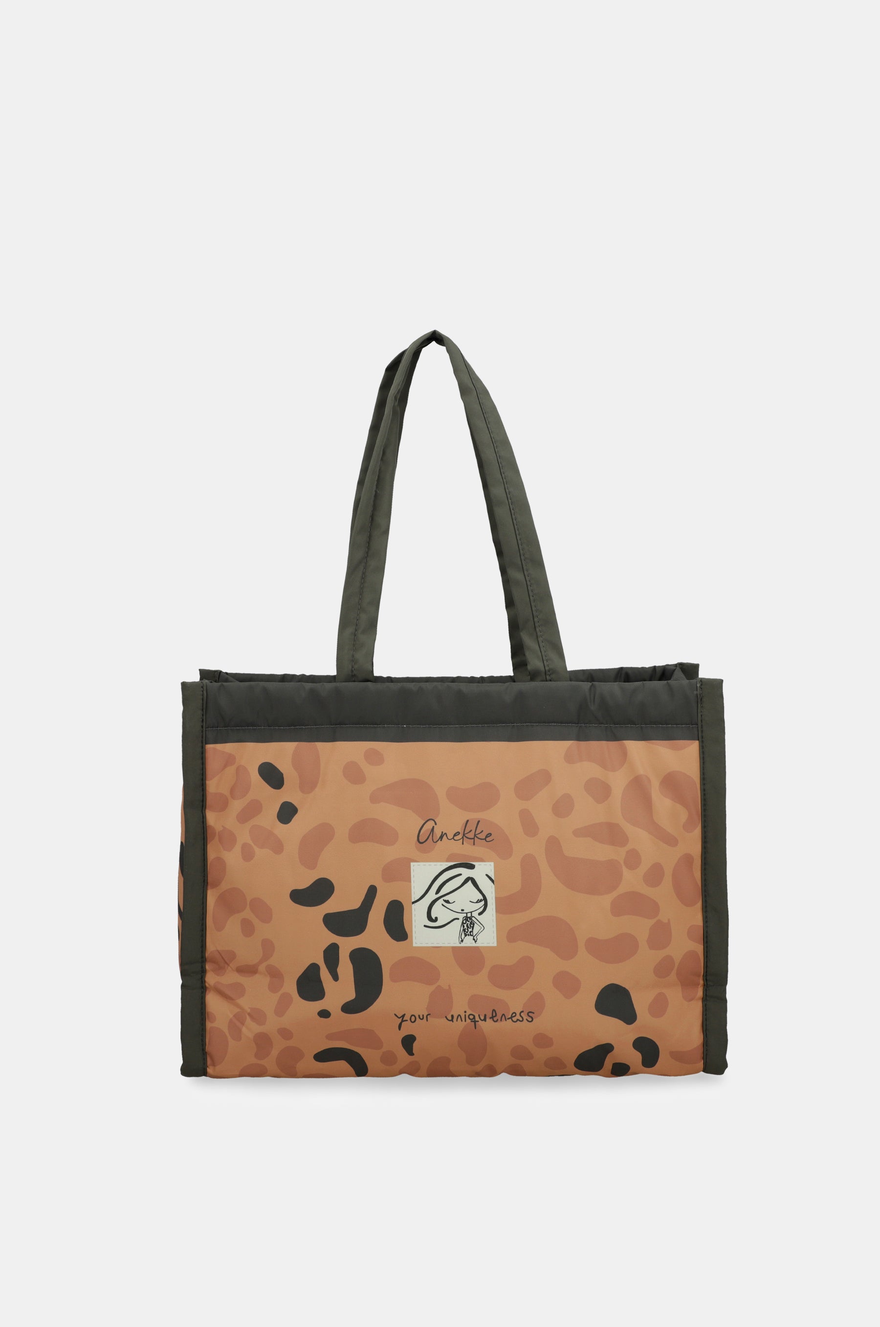 Borsa trapuntata color mattone