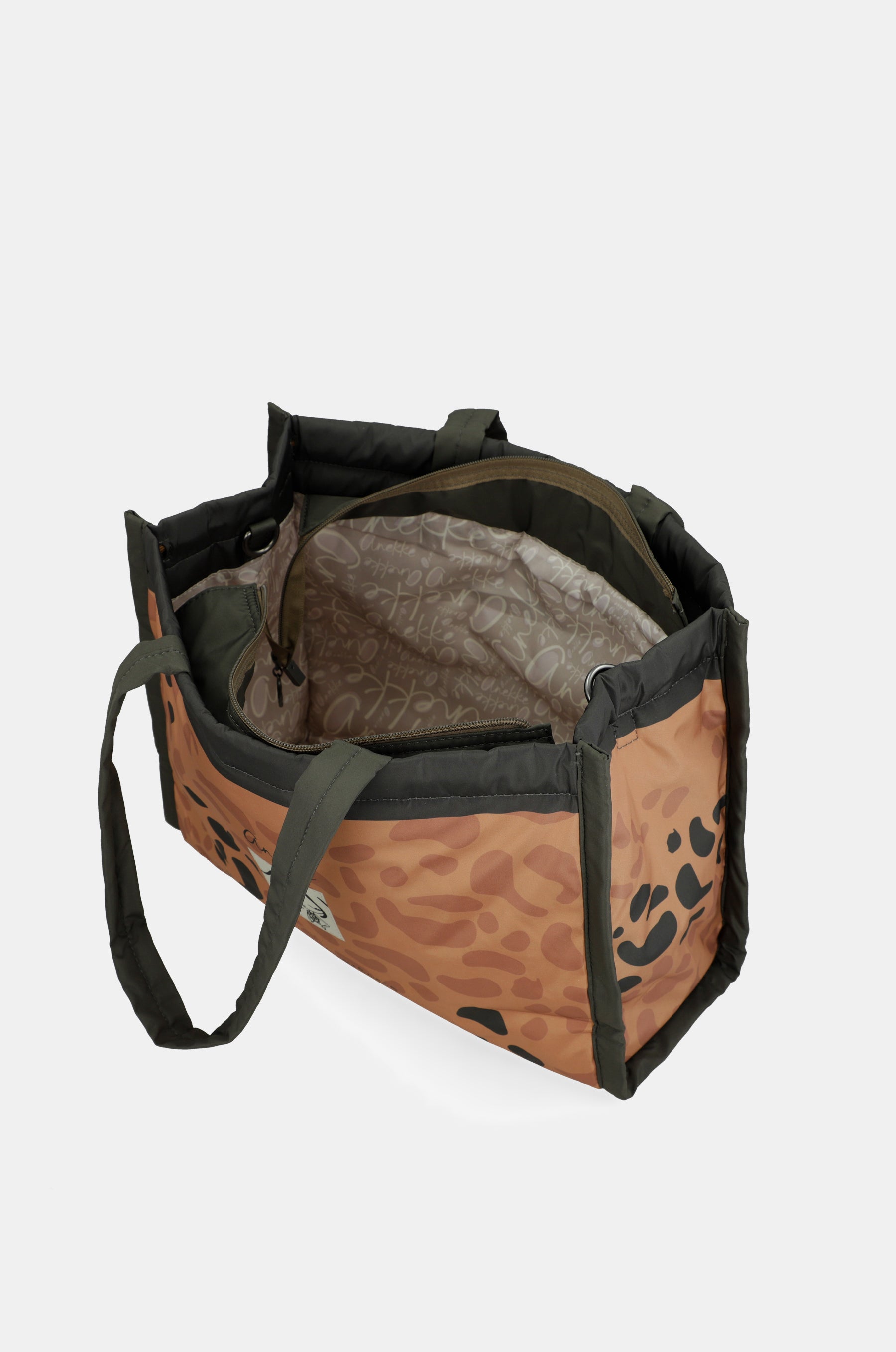 Borsa trapuntata color mattone