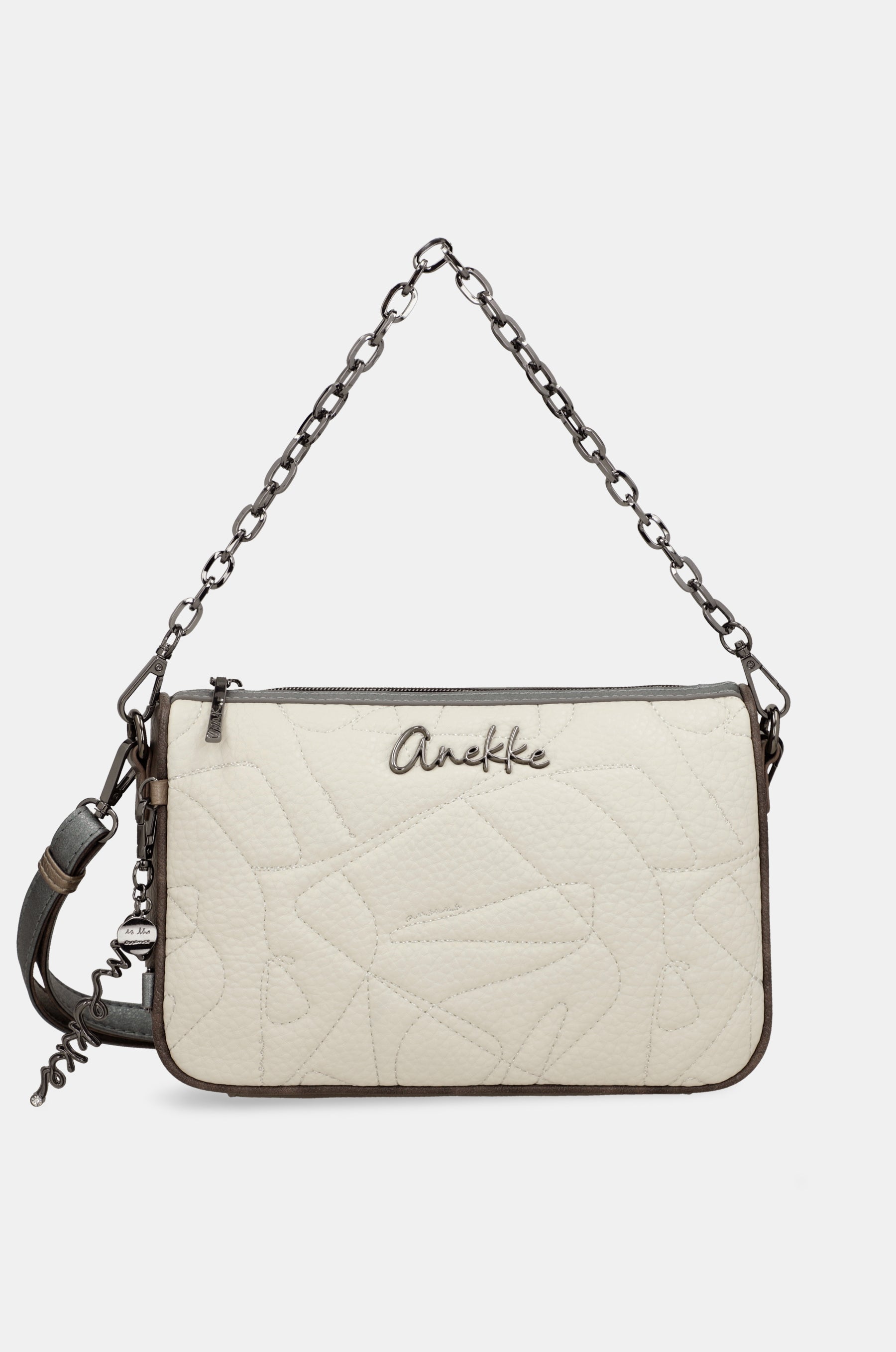 Borsa a tracolla beige Essentials